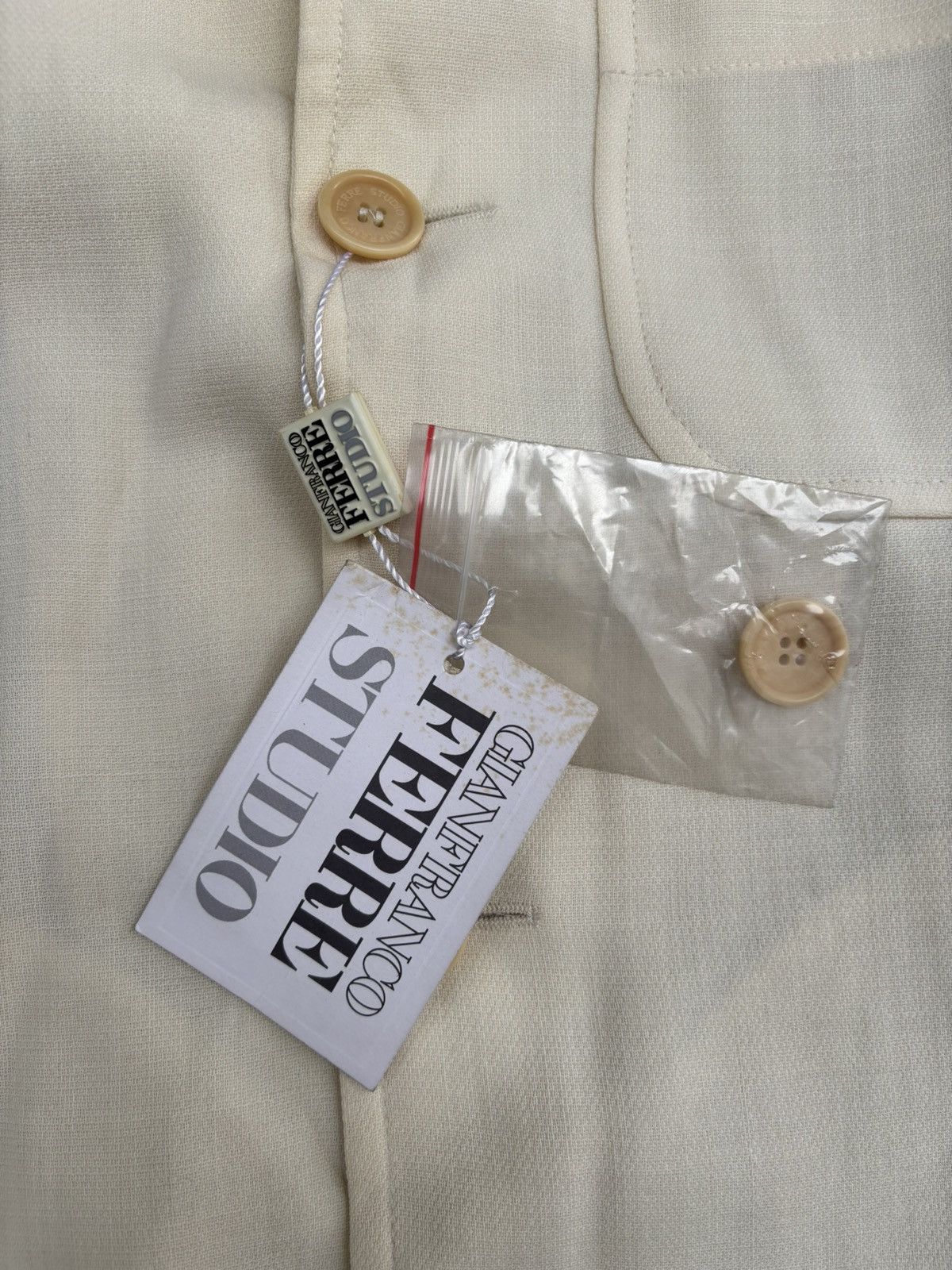 Gianfranco Ferre S/S 1992 Gianfranco Ferre Studio - Workwear Jacket Size US M / EU 48-50 / 2 - 8 Thumbnail