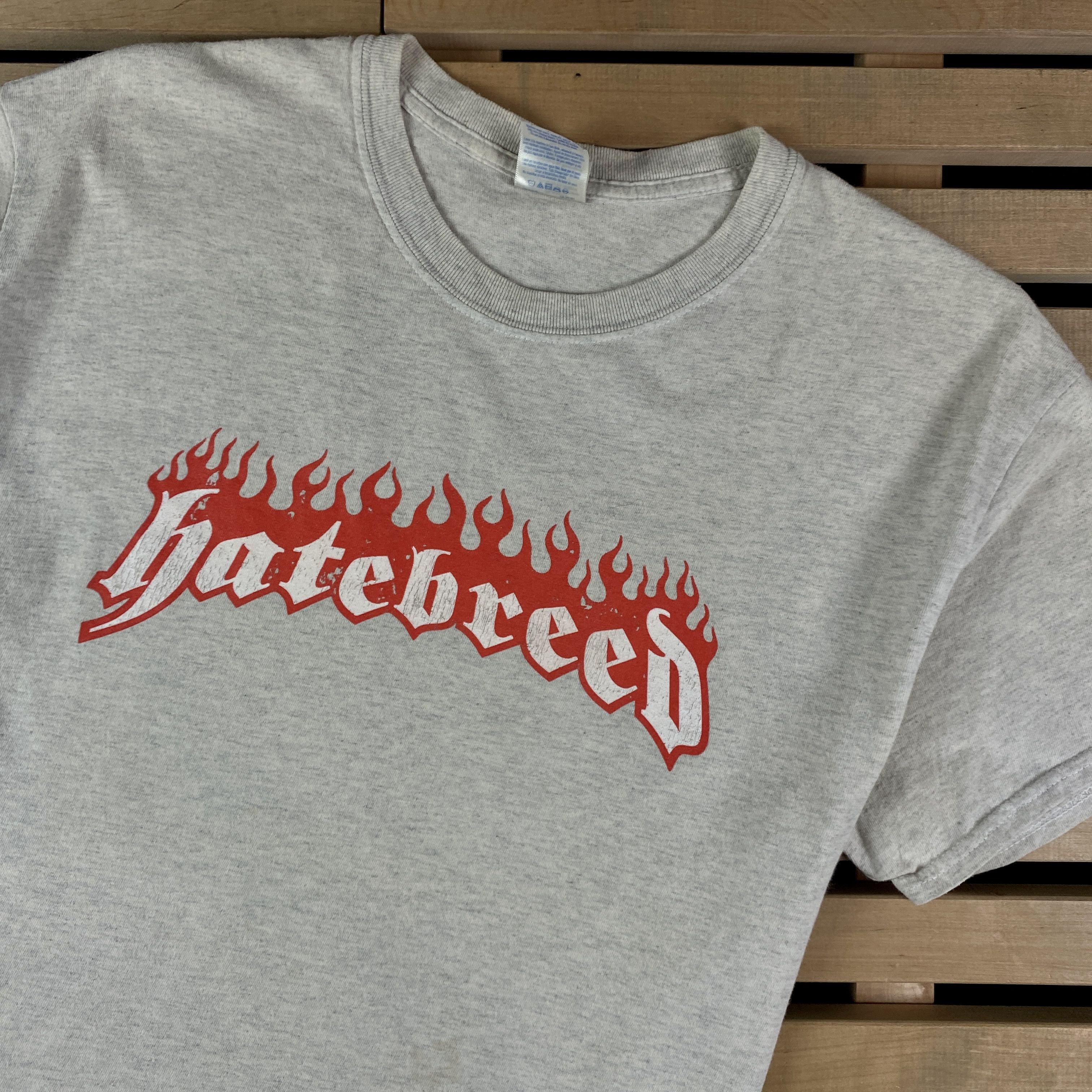 Band Tees × Vintage Mens Vintage T-Shirt Hatebreed Honor Never Dies Size L Size US L / EU 52-54 / 3 - 3 Thumbnail