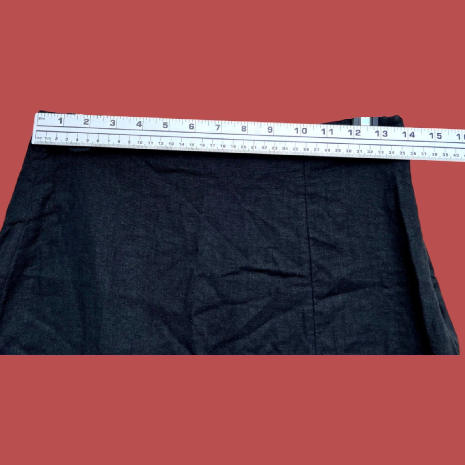 Other A New Day - Women's Mini Skirt Slit Elegant Office Lady Casu Size 28" / US 6 / IT 42 - 4 Thumbnail