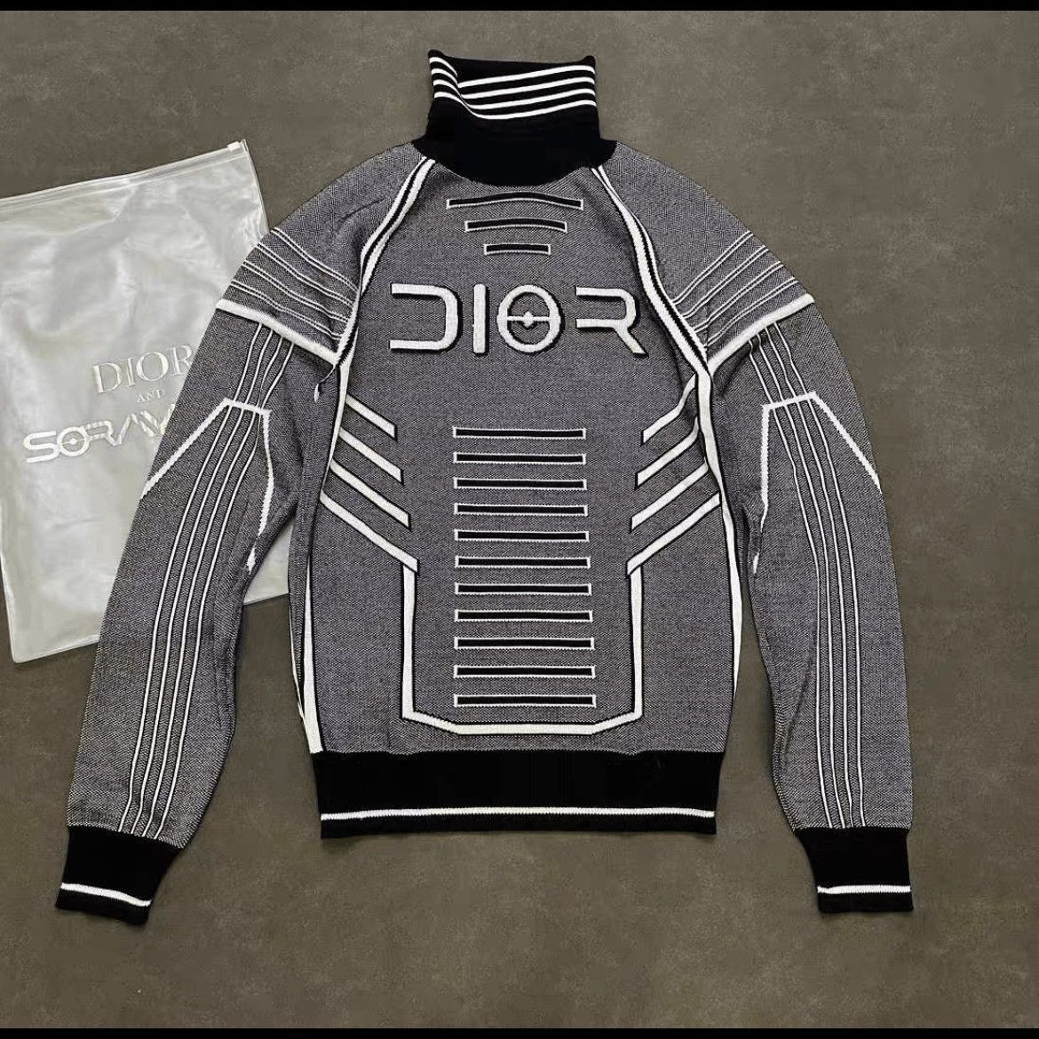 Club Sorayama × Dior × Kim Jones Dior x Sorayaman Robot Turtleneck