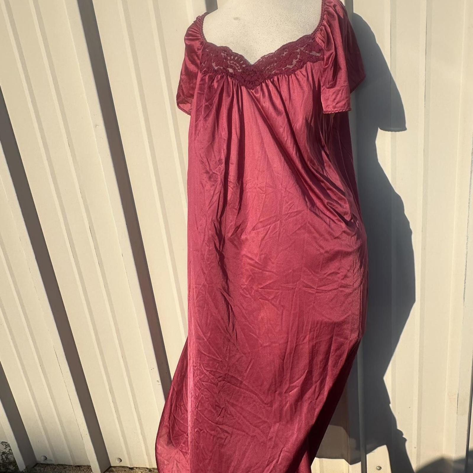Other Vintage vanity fair nightgown large Size ONE SIZE - 3 Thumbnail