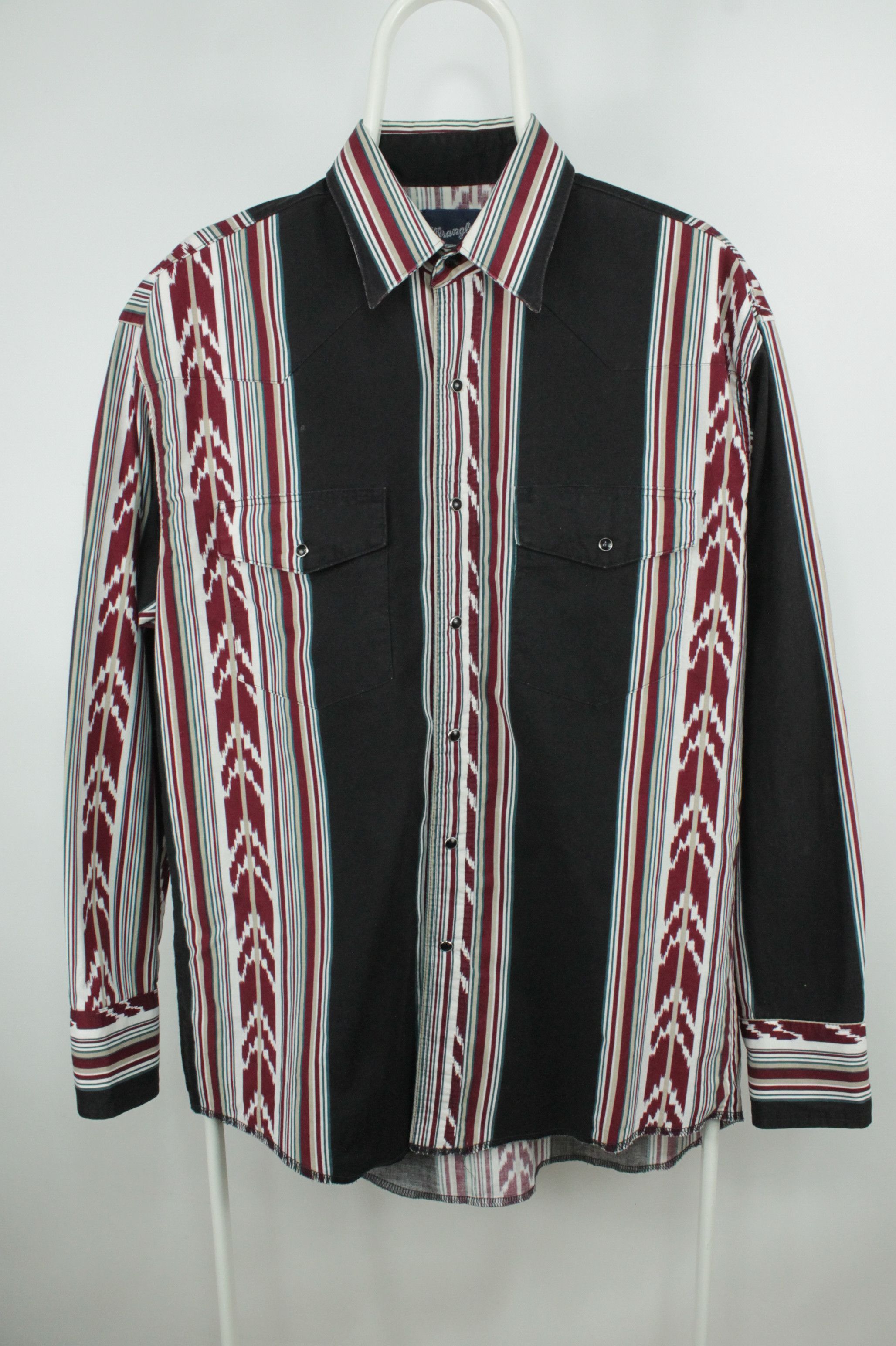 Wrangler Vintage Wrangler Aztec Western Cowboy Shirt Size US L / EU 52-54 / 3 - 1 Thumbnail