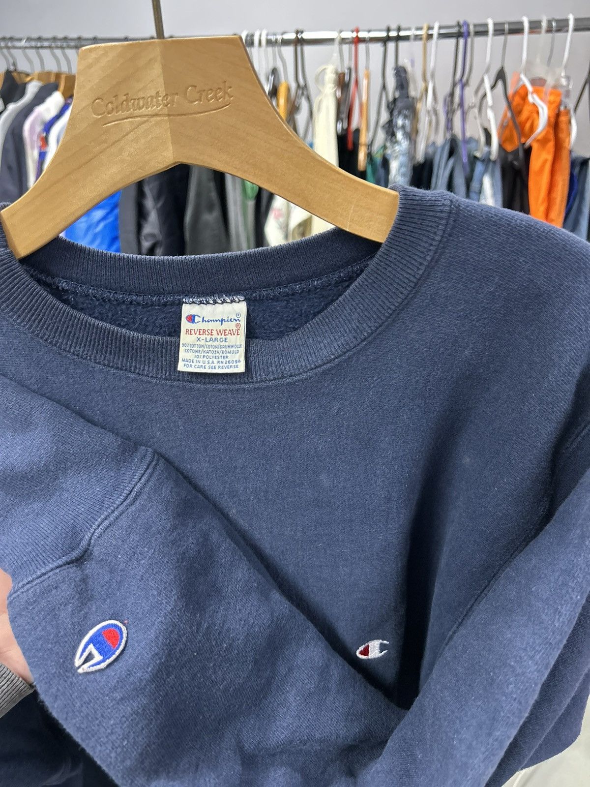 Champion Vintage 90’s Champion Reverse Weave Sweatshirt Size US XL / EU 56 / 4 - 3 Thumbnail