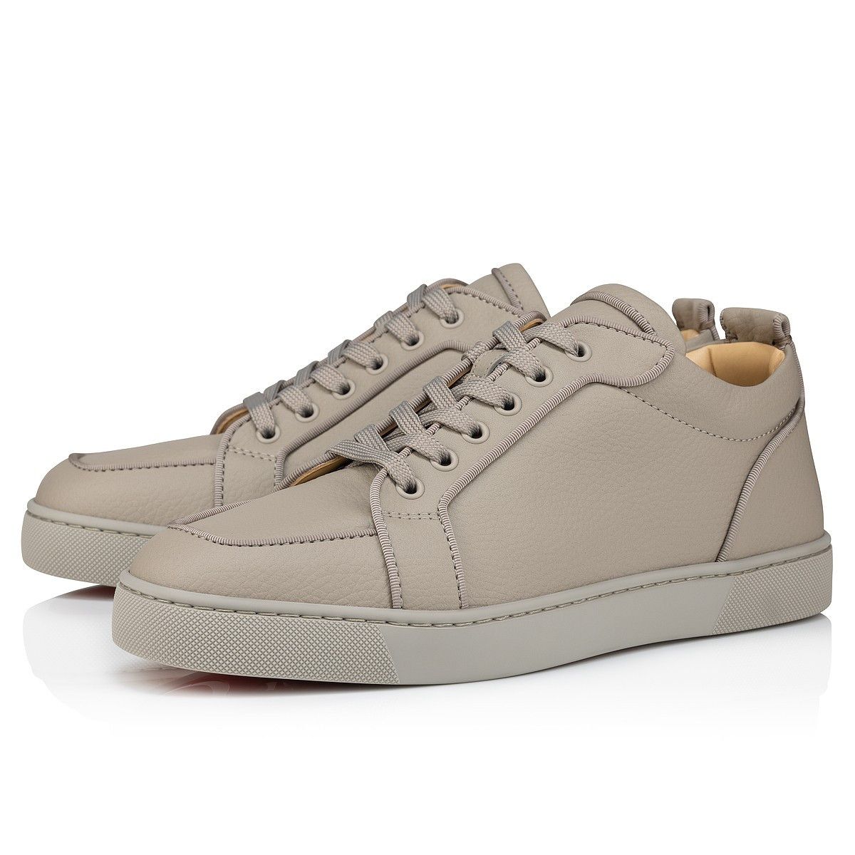 Christian Louboutin o1s1wg110425 Rantulow Orlato Flat in Taupe/Brown Size US 11 / EU 44 - 1 Thumbnail