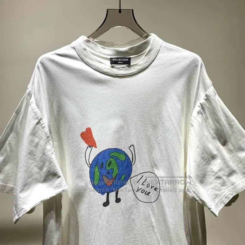 Balenciaga Balenciaga Home Letter Pattern Print Short Sleeve T-Shirt Size US XXS / EU 40 - 8 Thumbnail