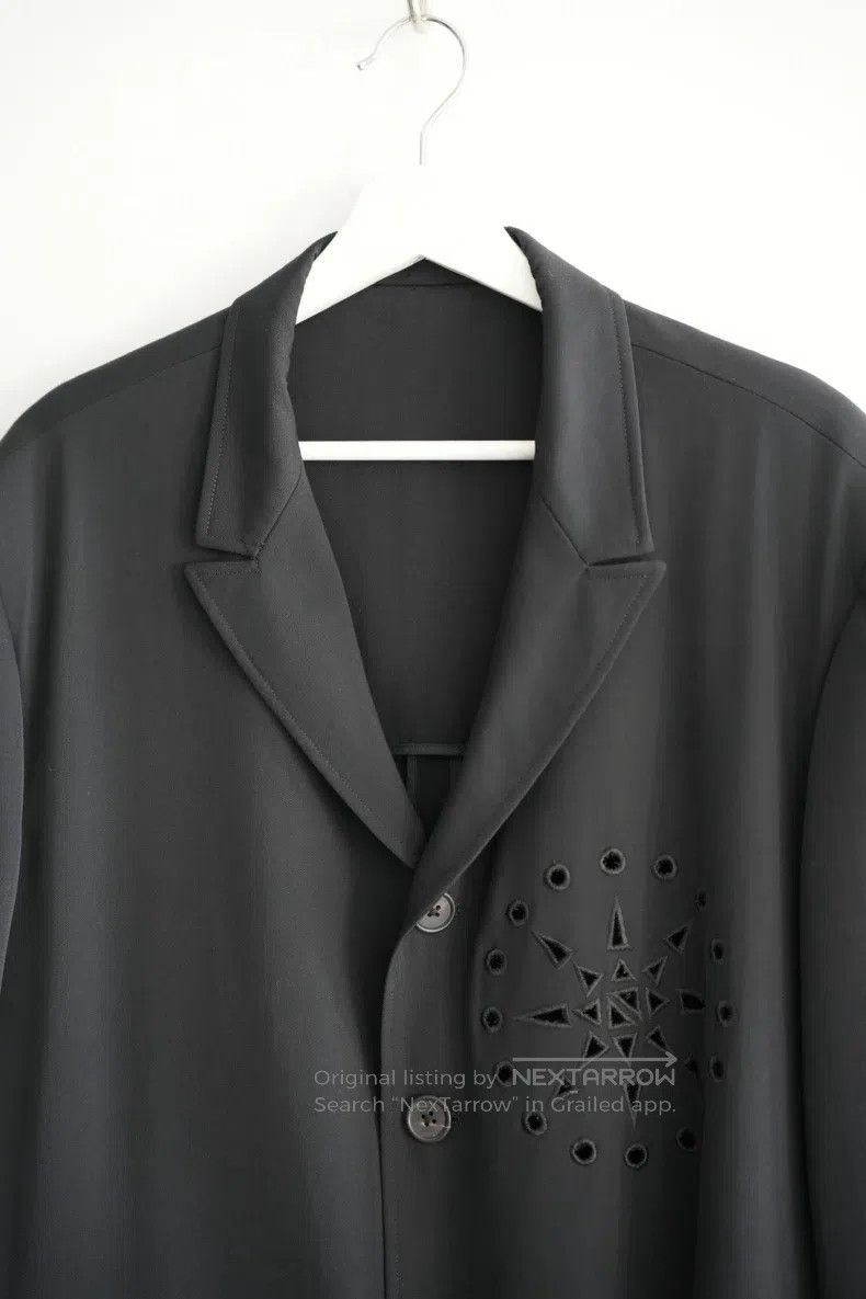 Yohji Yamamoto Yohji Yamamoto size m 90s first year fireworks hollowed-out Size 38R - 3 Thumbnail
