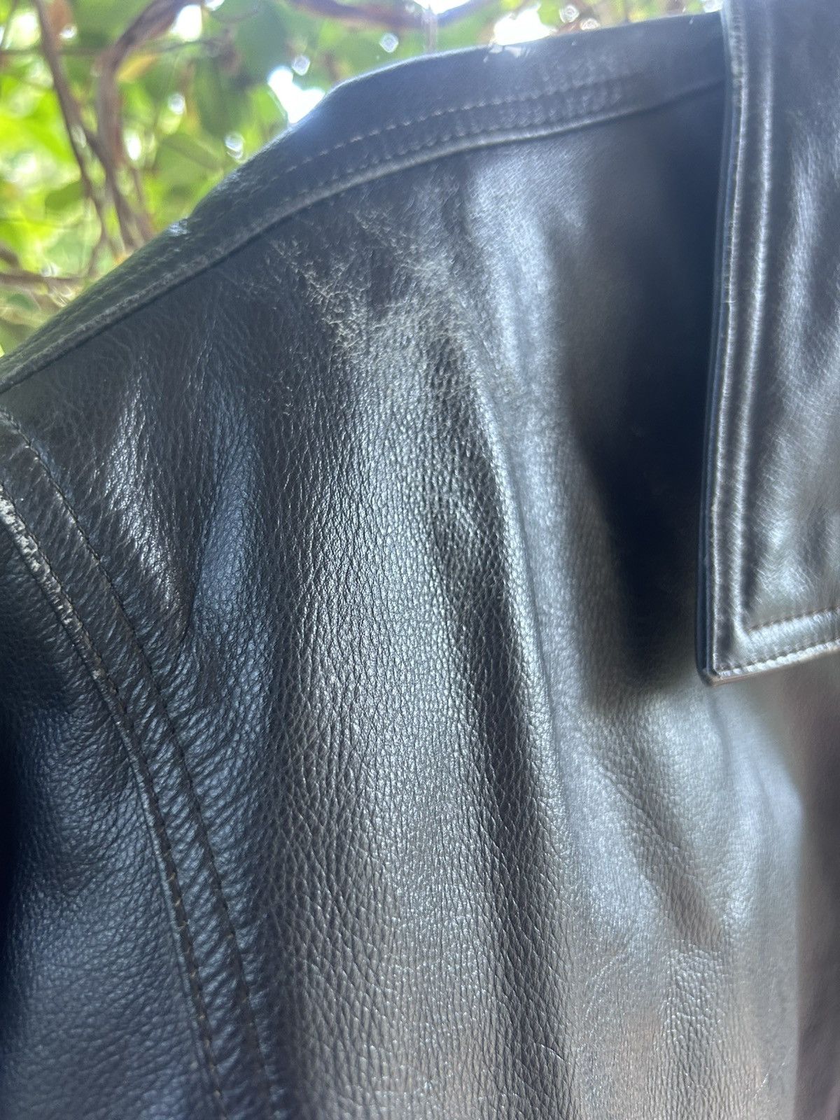 Other 90s Leather Bomber Jacket Size US S / EU 44-46 / 1 - 6 Thumbnail