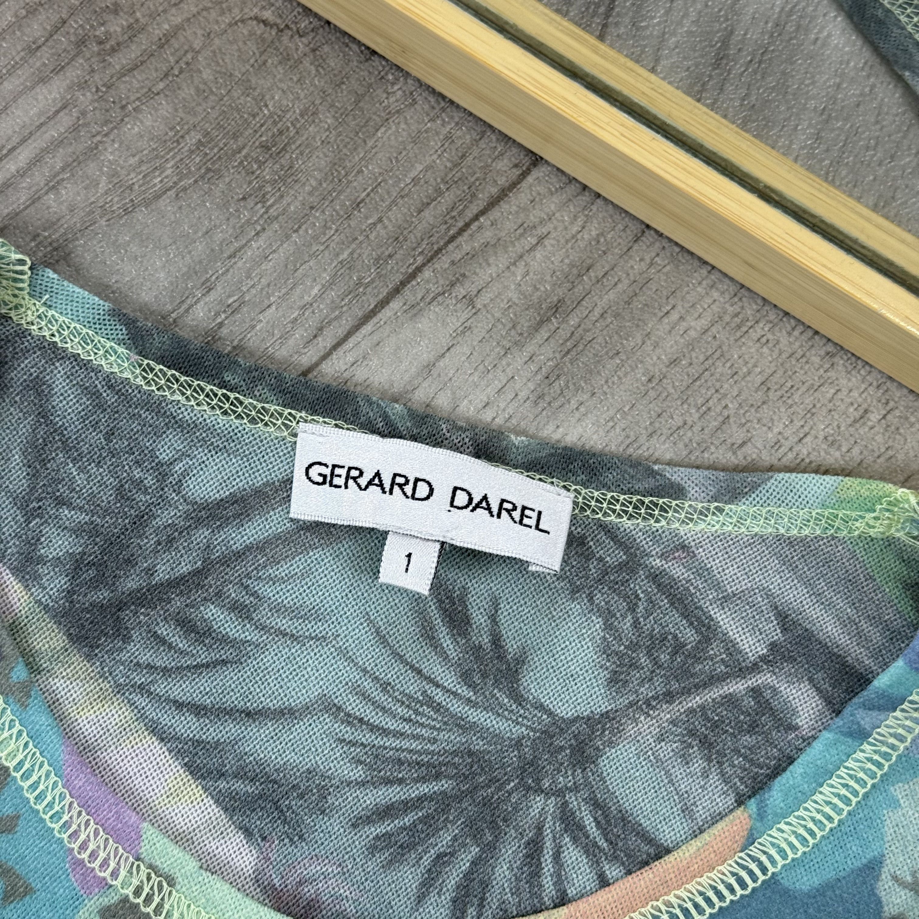 Gerard Darel Vintage Gerard Darel 00s Mesh Long Sleeve Tee Shirt Blouse Size XS / US 0-2 / IT 36-38 - 6 Thumbnail