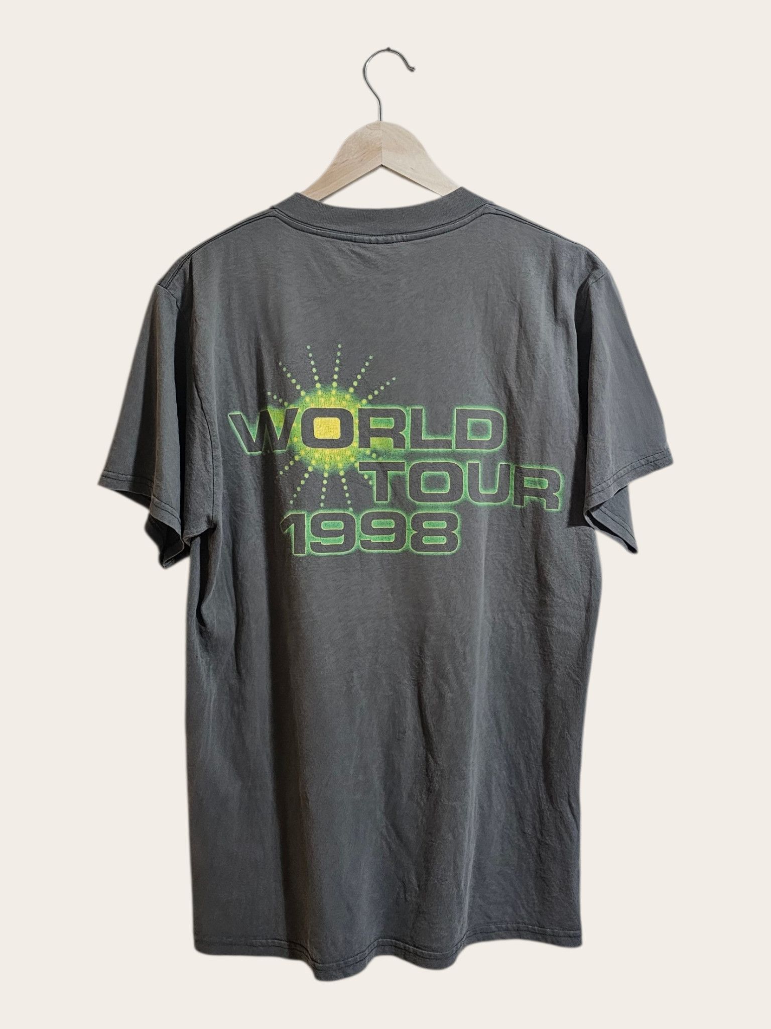 Vintage Lenny Kravitz 1998 Live World Tour Tee Size US M / EU 48-50 / 2 - 4 Thumbnail