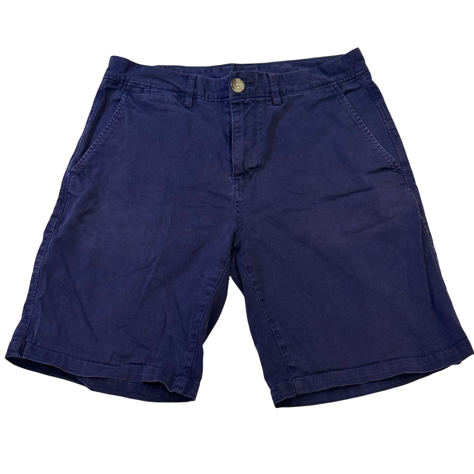 johnnie-O Johnnie-O Blue Chino Shorts sz 30 Flat Front Shorts Size US 30 / EU 46 - 1 Thumbnail