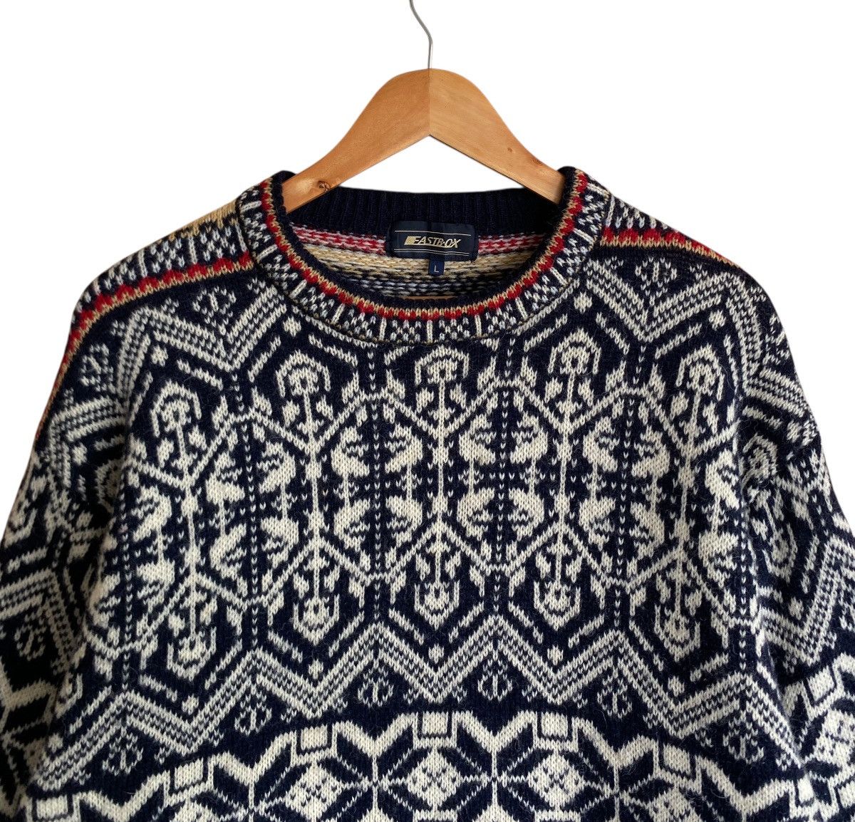 Japanese Brand Vintage Japanese Brand Fast Box Navajo Knitwear 2000s Size US L / EU 52-54 / 3 - 3 Thumbnail