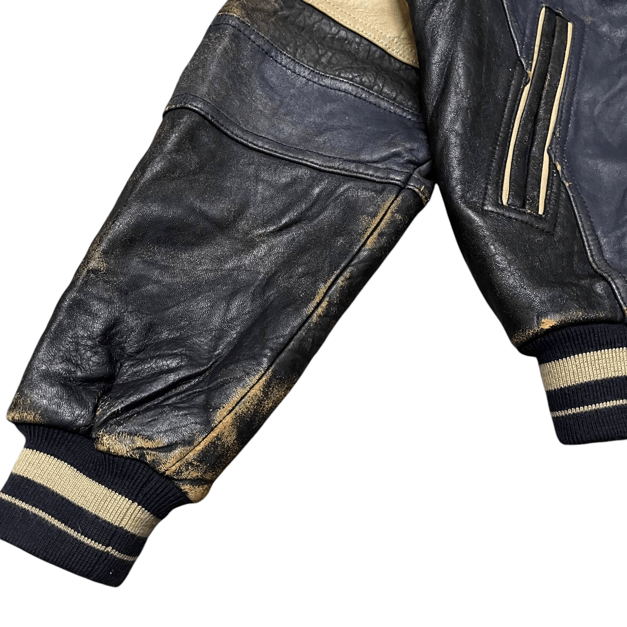 Guess Vintage Guess Leather Varsity Jacket Size US S / EU 44-46 / 1 - 10 Thumbnail