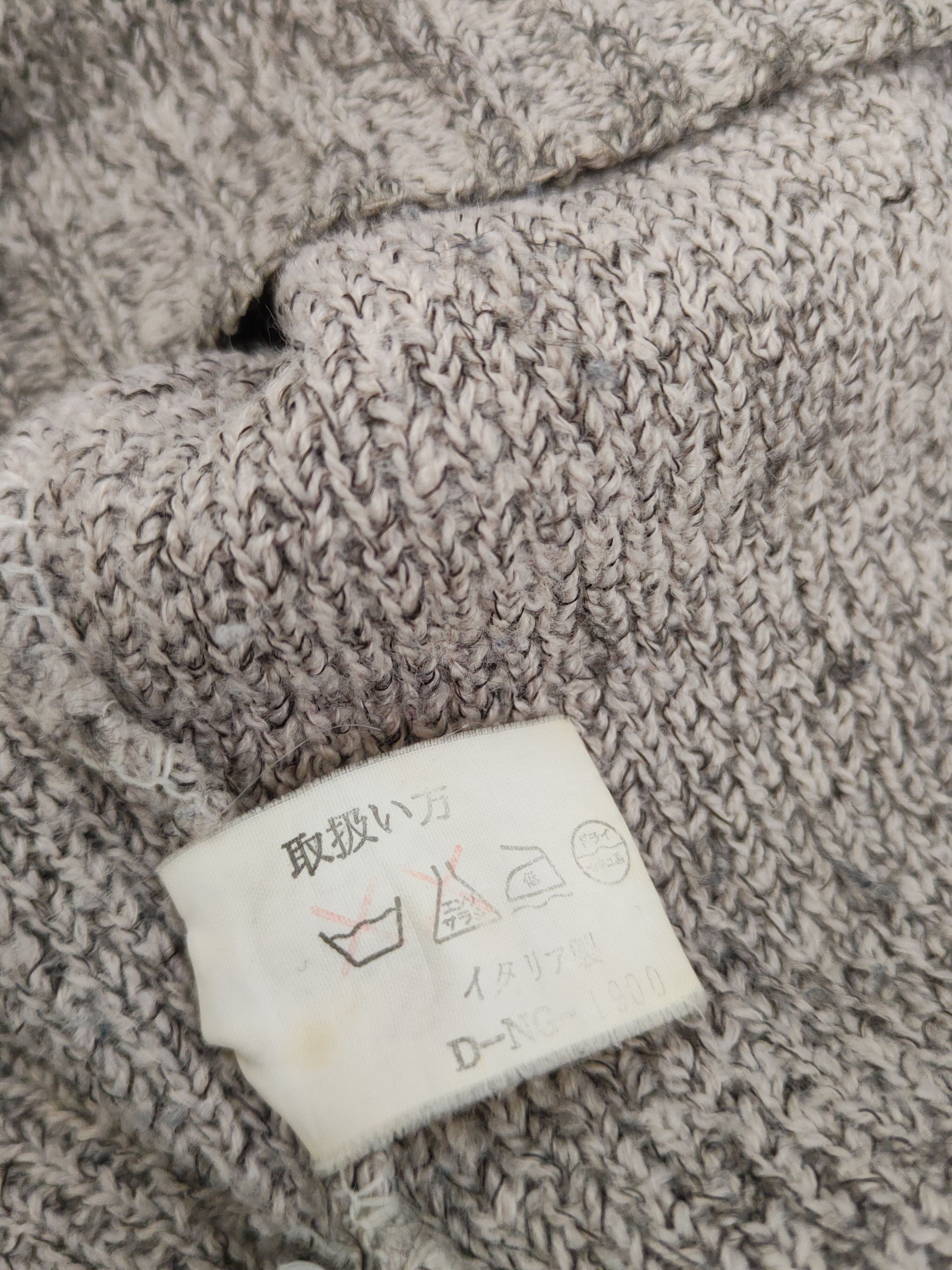 Italia Independent Milanova Italy vintage Gray Knitwear Sweatshirts #W1134 Size US L / EU 52-54 / 3 - 11 Thumbnail