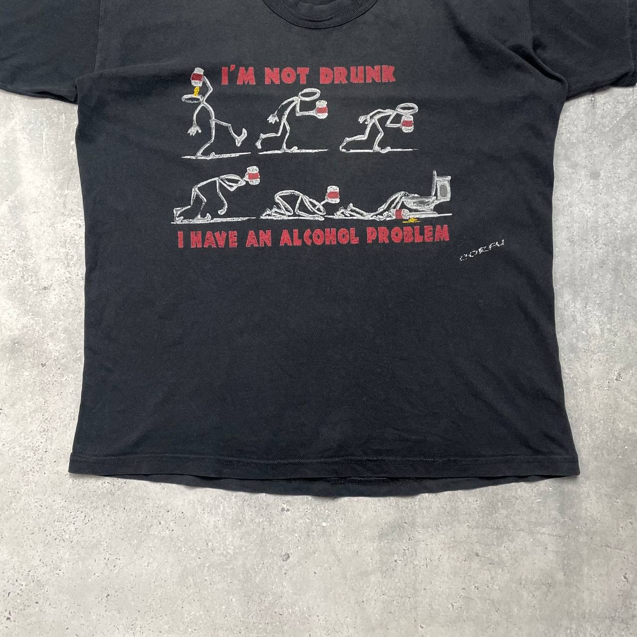 Band Tees Vintage 90s I’m Not Drunk, I Have An Alcohol Quote T Shirt Size US XS / EU 42 / 0 - 12 Thumbnail