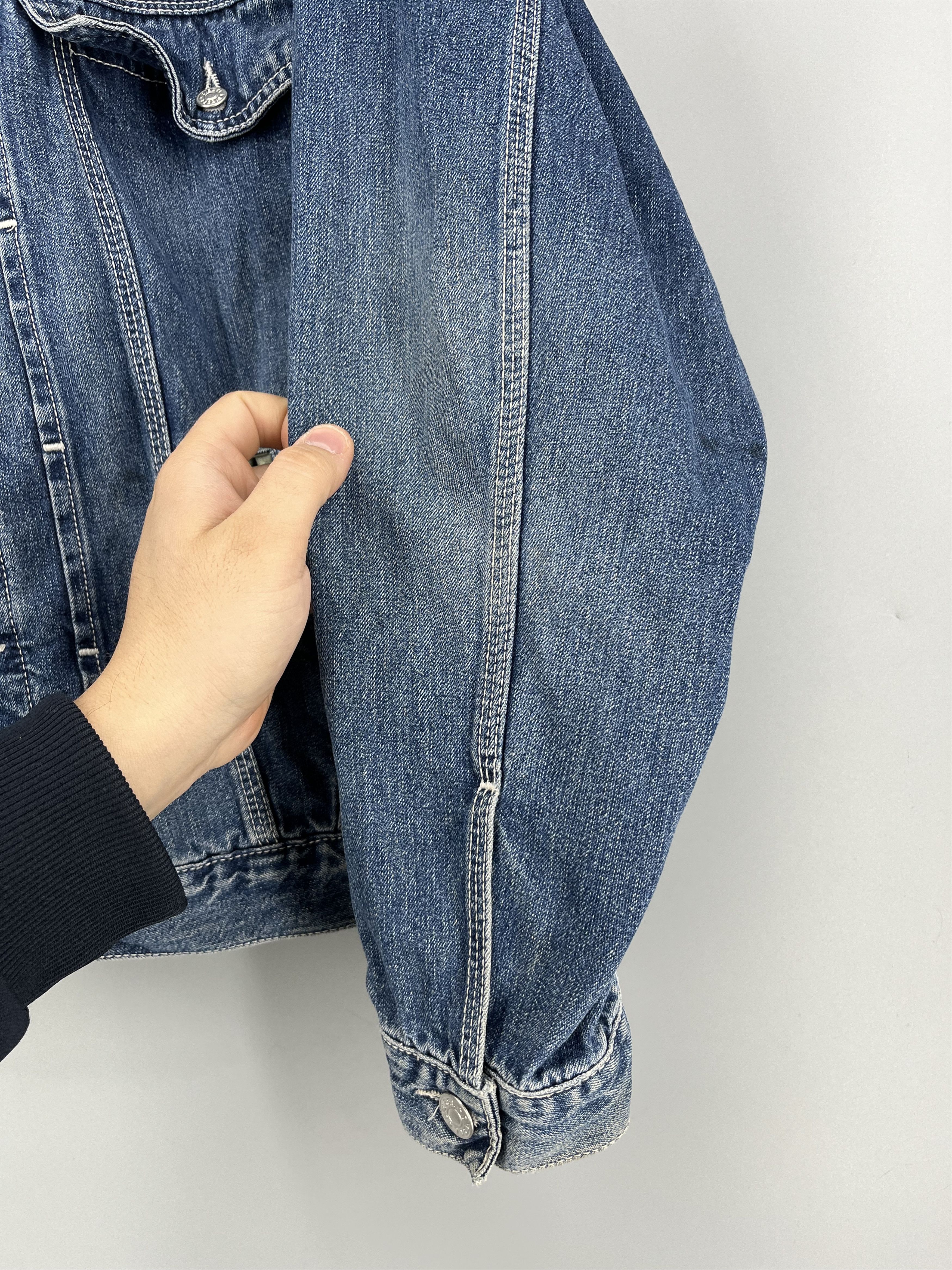 Diesel Vintage DIESEL Jacket Trucker 90s Boxy Fit Leather Rare Hype Size US XL / EU 56 / 4 - 13 Thumbnail