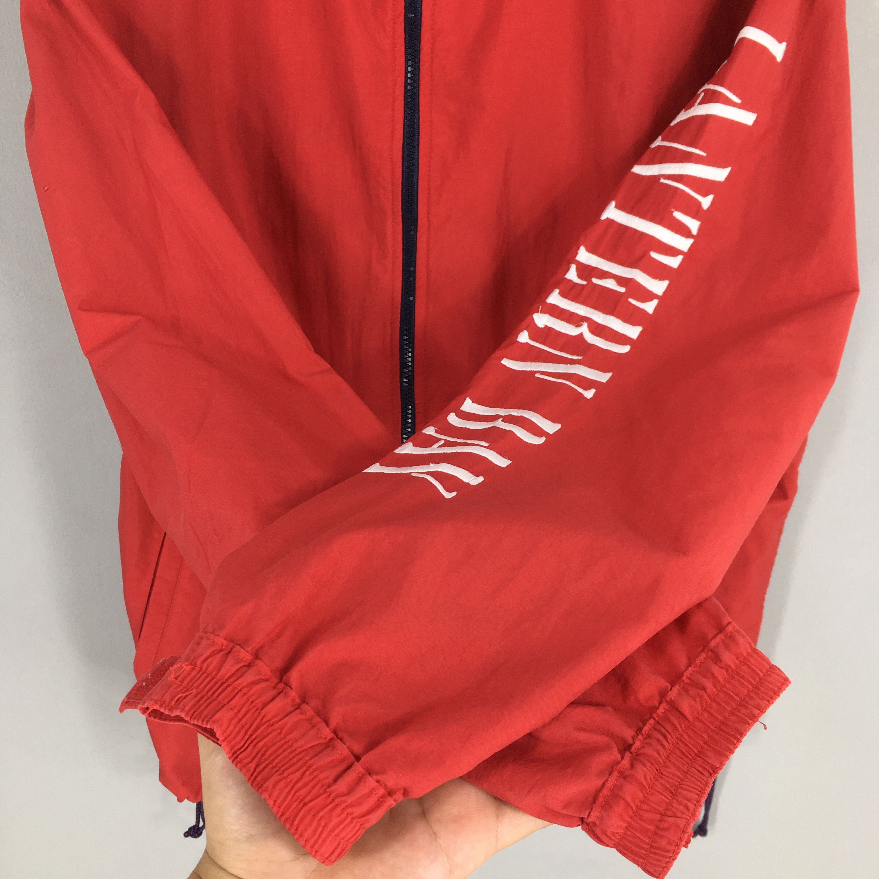 Vintage Vintage Lantern Bay Red Hoodie Jacket Large Size US L / EU 52-54 / 3 - 4 Thumbnail