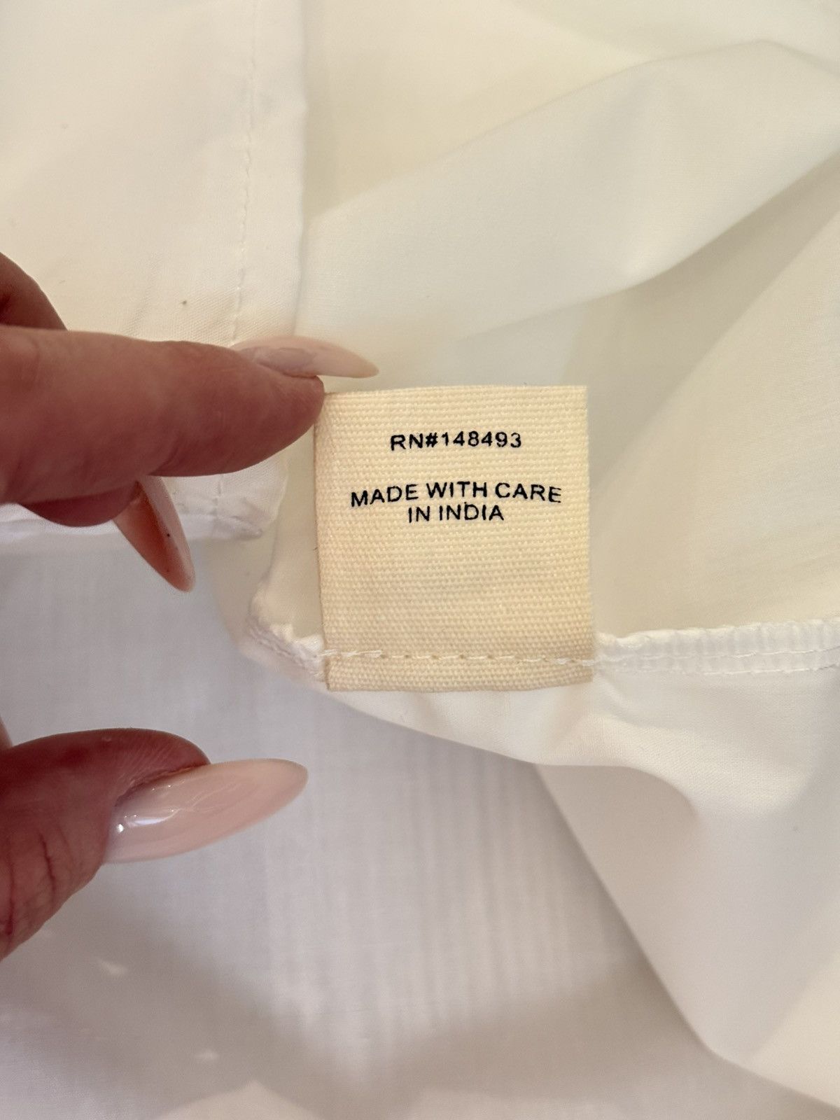 DOEN DÔEN Jane Blouse / Pin-Tuck Oversized Shirt - NWT - White Size M / US 6-8 / IT 42-44 - 9 Thumbnail