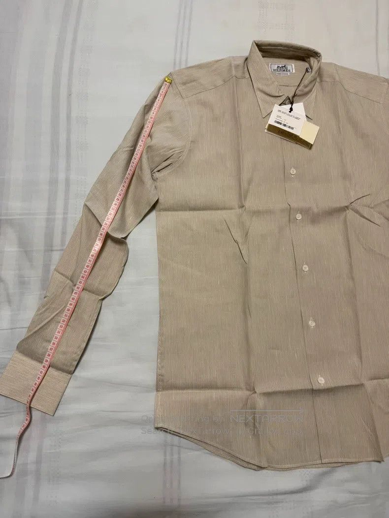 Hermes Hermes size 39 Linen shirt, 75% linen + 25% cotton. Size US M / EU 48-50 / 2 - 6 Thumbnail