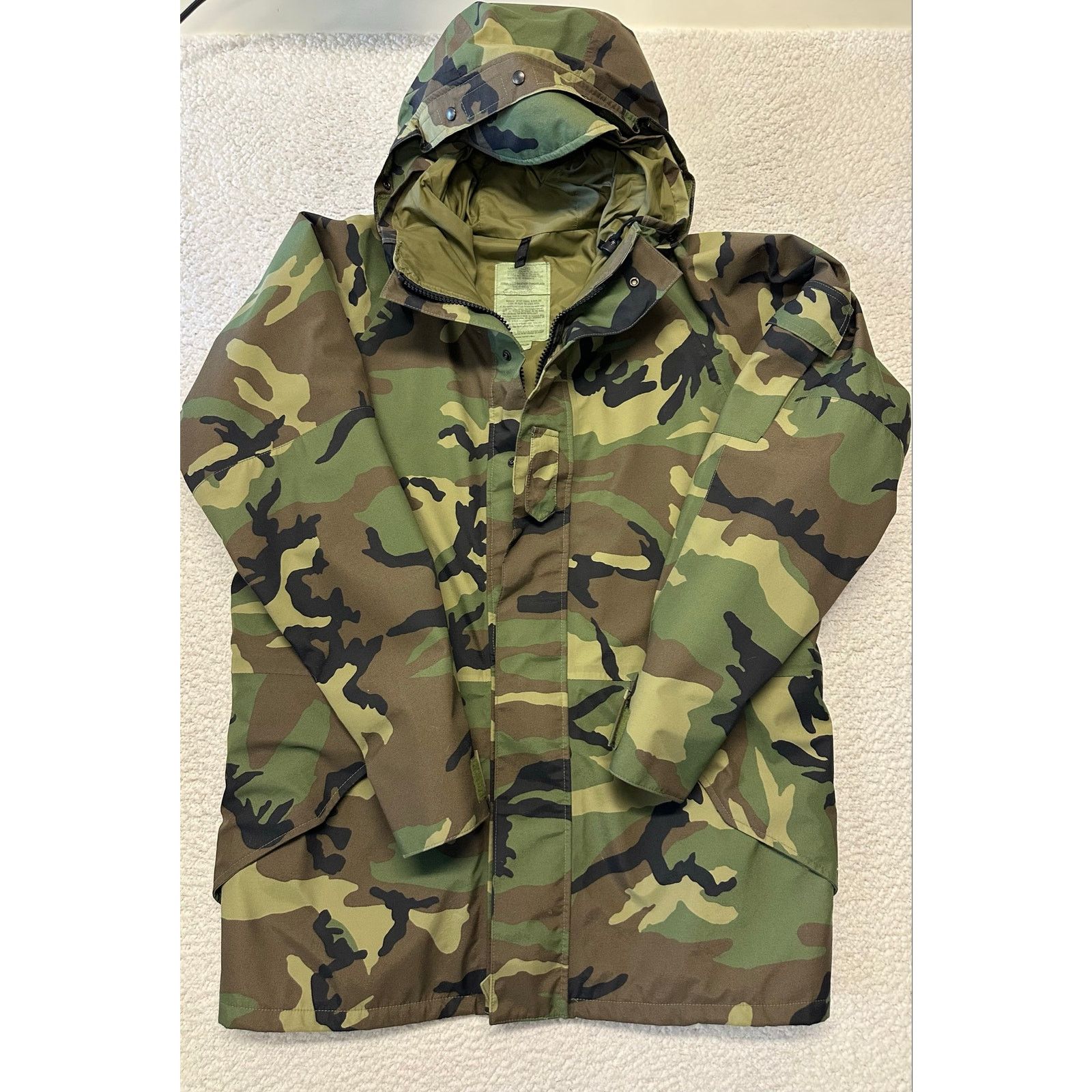 Other US Military Cold Weather Camouflage Parka Jacket Large Long Size US L / EU 52-54 / 3 - 1 Thumbnail