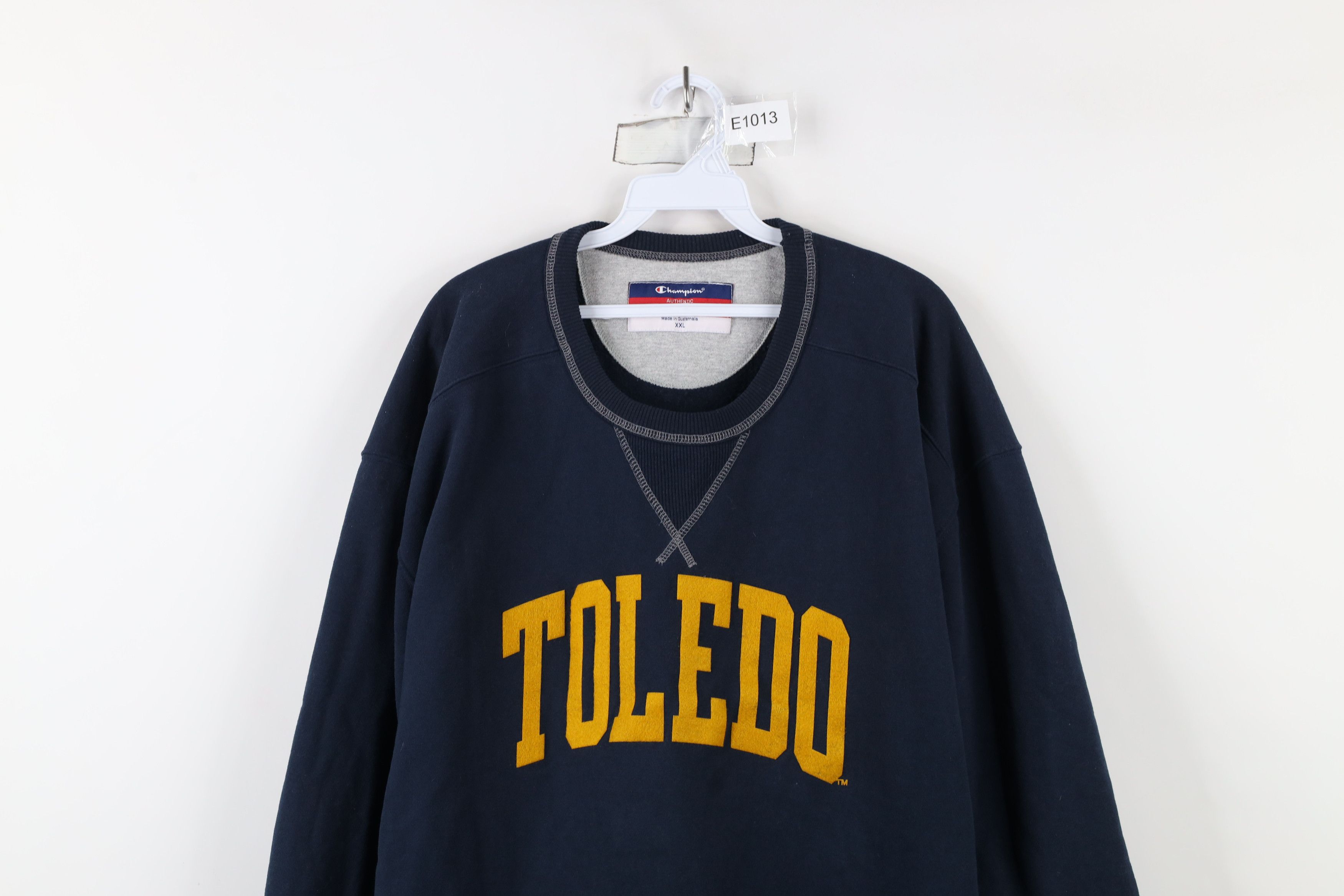 Champion × Vintage Vintage 90s Champion Heavyweight University of Sweatshirt Size US XXL / EU 58 / 5 - 2 Thumbnail