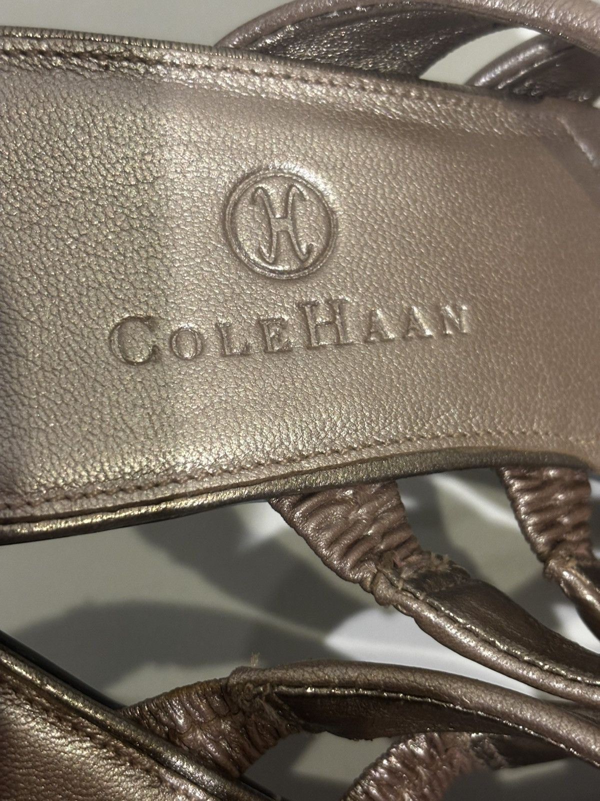 Cole Haan Women’s wedge Sandals.wf1022 Size US 7 / IT 37 - 9 Thumbnail