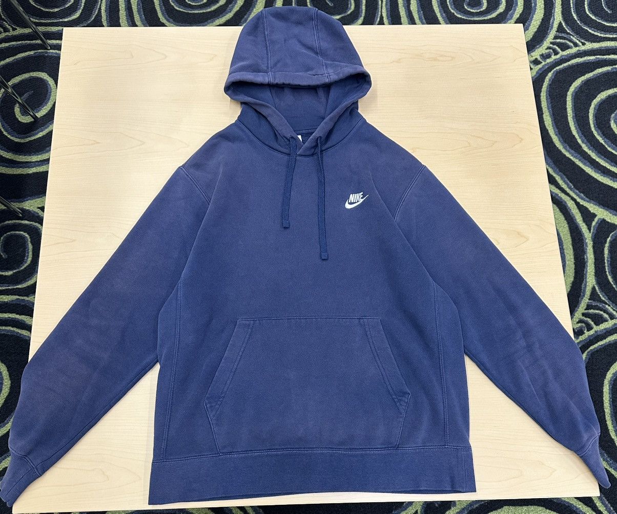 Nike Blue Nike Pullover Hoodie Size US M / EU 48-50 / 2 - 3 Thumbnail