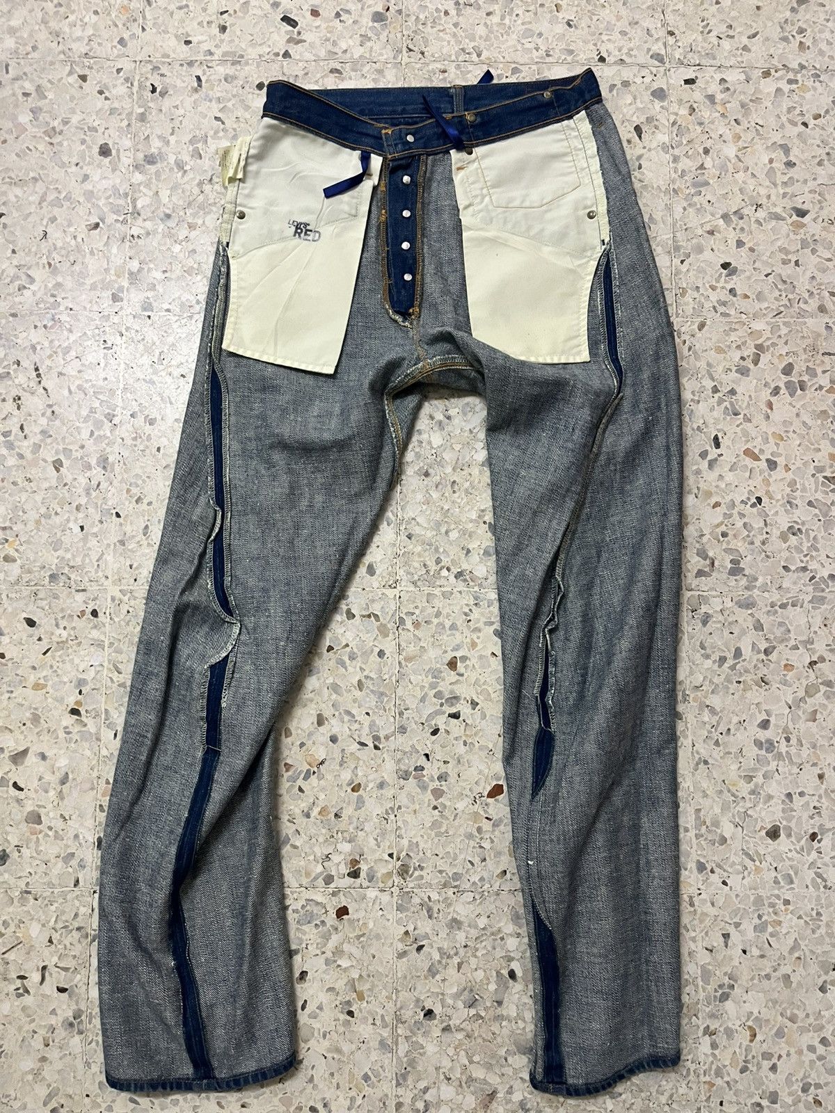 Levi's ARCHIVE Levi's RED 1st Gen 2000 Twisted Leg Denim Size US 30 / EU 46 - 18 Thumbnail