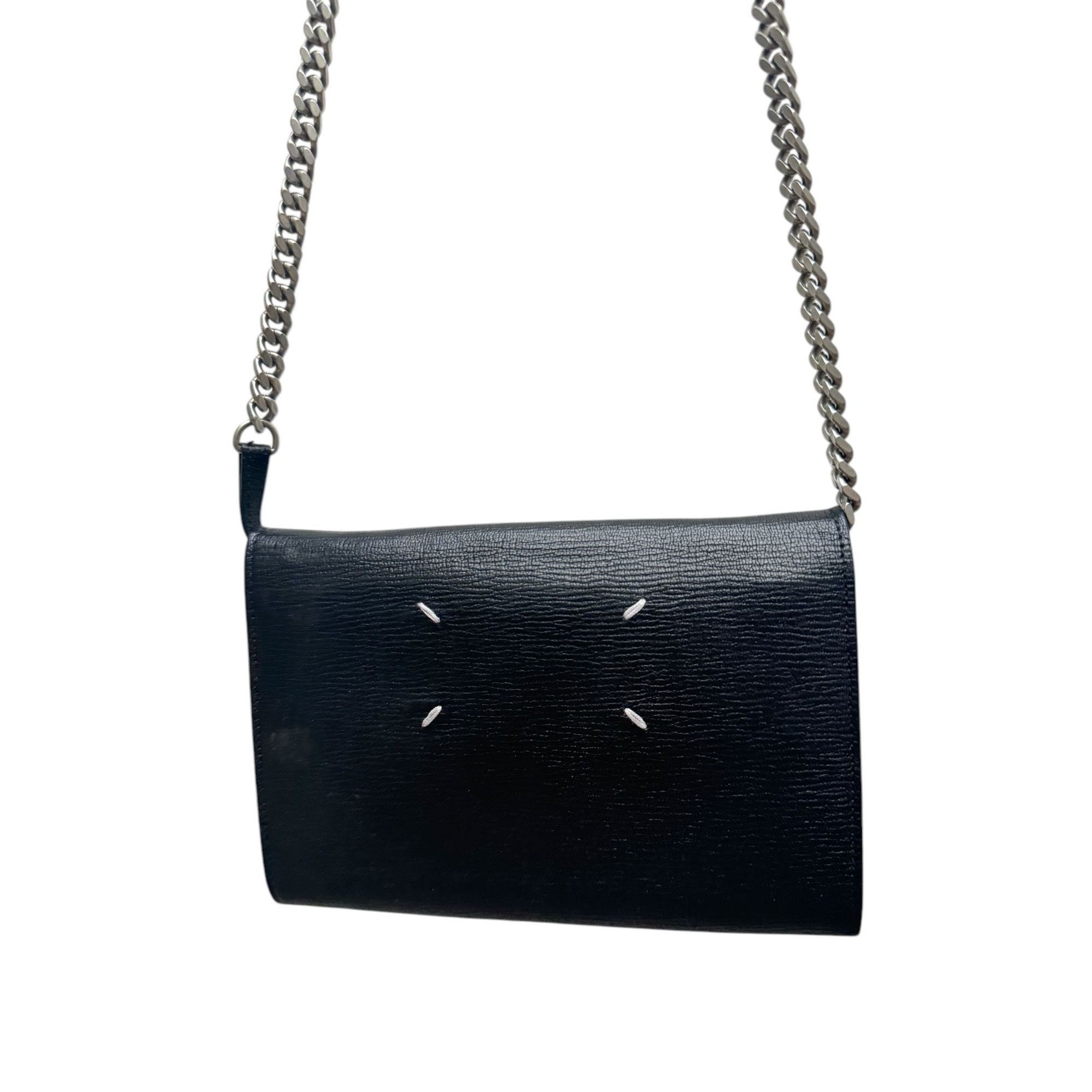 Maison Margiela SS 2017 Black Leather Shoulder Small Bag Size ONE SIZE - 1 Thumbnail