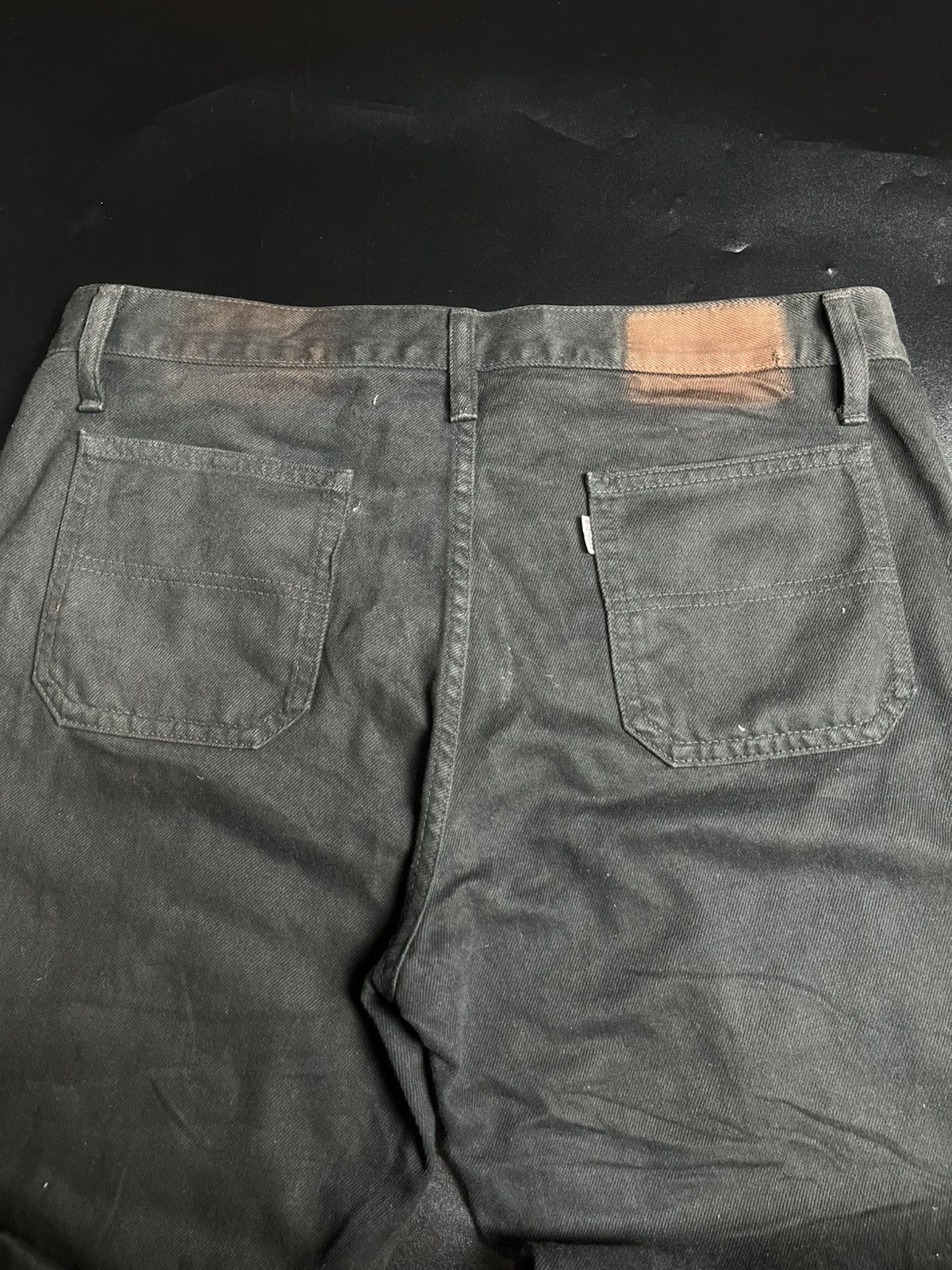 If Six Was Nine × Japanese Brand × Le Grande Bleu (L.G.B.) Super Flare Big John Distressed Jeans Size US 30 / EU 46 - 9 Thumbnail
