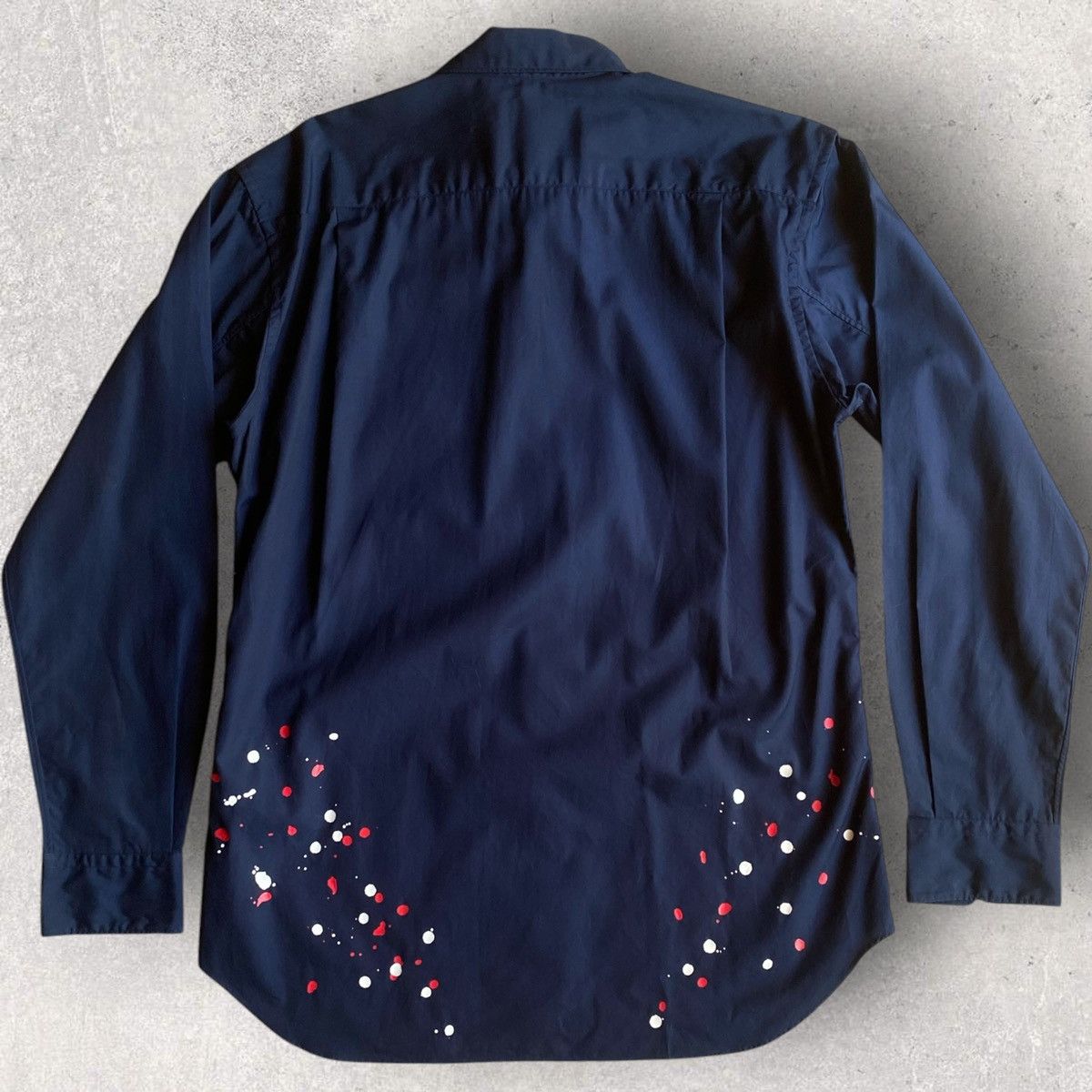 Comme des Garcons SHIRT Comme Des Garcons Oversize Shirt Color Splash Size US XS / EU 42 / 0 - 3 Thumbnail