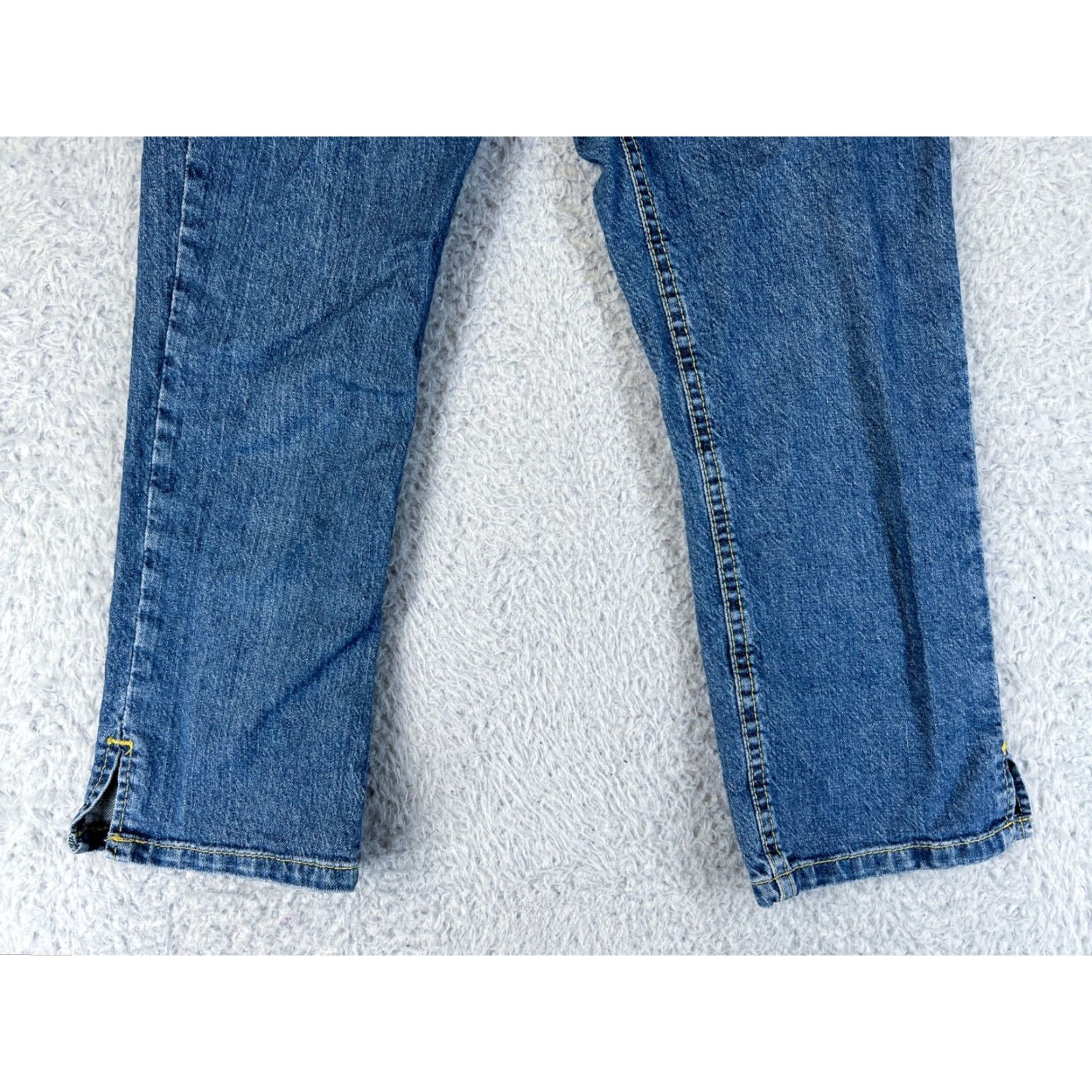 Wrangler Wrangler 20X Womens Jeans Capri Denim Blue Low Rise Slim Fit Cotton 5 Size 27" / US 4 / IT 40 - 3 Thumbnail