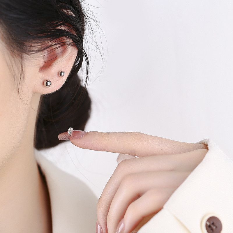 Jewelry Future Earrings One Pairs Chrome Jewelry Size ONE SIZE - 2 Thumbnail