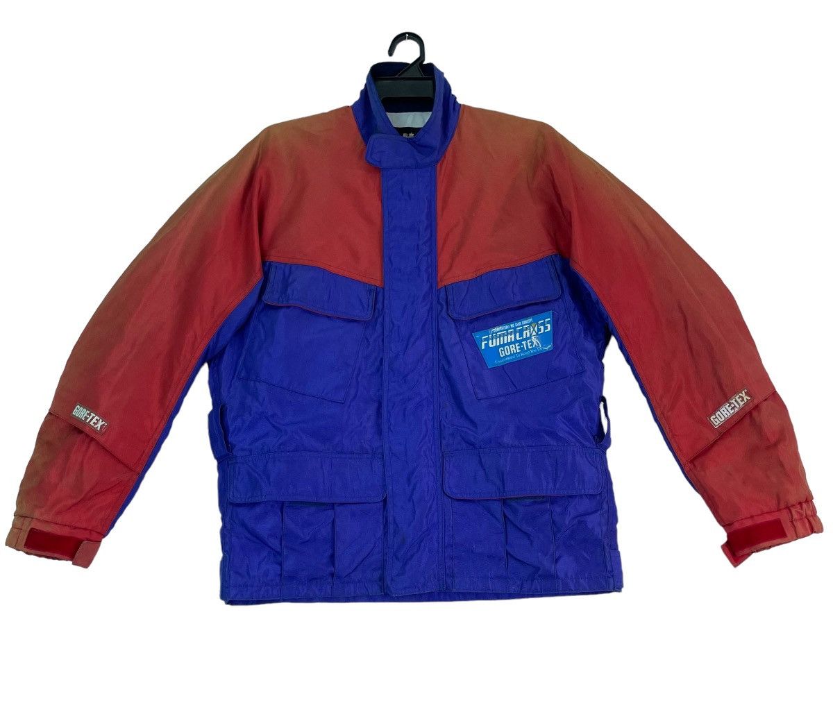 Goretex × Japanese Brand Vtg 90s rare GORE TEX japan multicolor jacket Size US L / EU 52-54 / 3 - 1 Thumbnail
