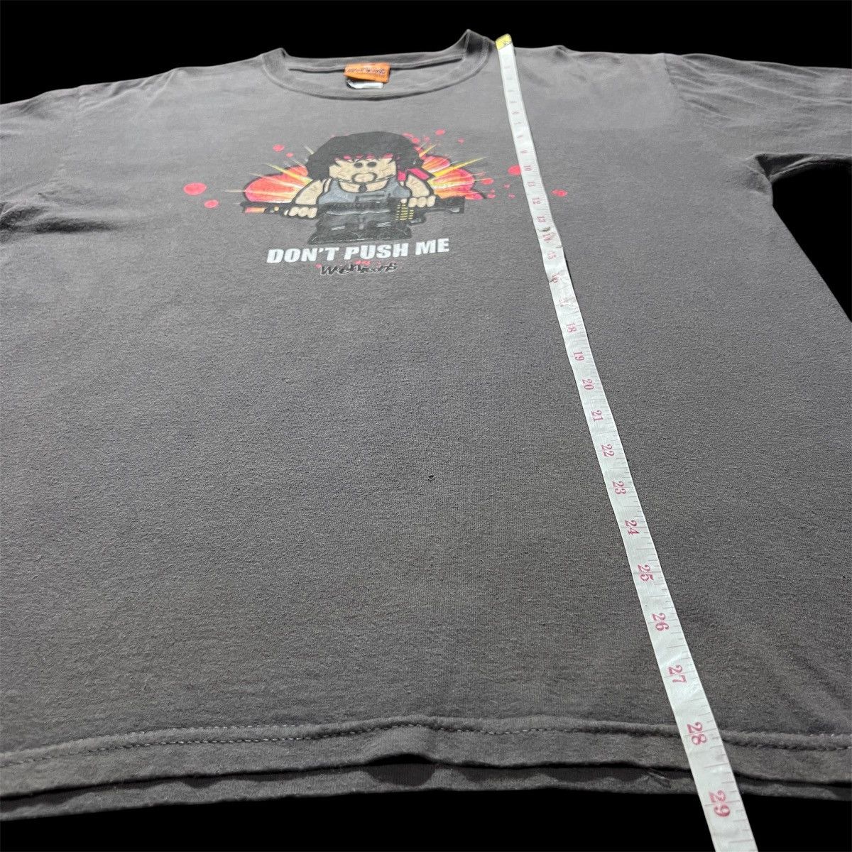 Vintage Vintage Y2K Weenicons Rambo Movie Parody Humor Funny Tee L Size US L / EU 52-54 / 3 - 7 Thumbnail