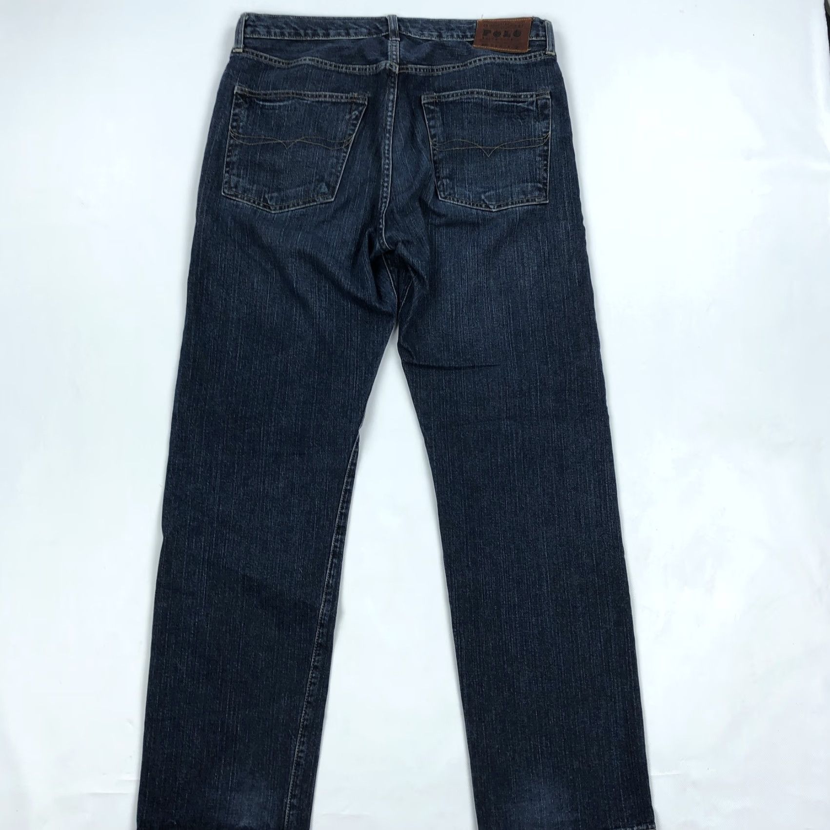 Polo Ralph Lauren Polo Ralph Lauren Polo Ralph Lauren Cortlandt 300 Jeans 34x32 Blue Denim Straight 5-Pocket Men Jeans Size US S / EU 44-46 / 1 - 2 Thumbnail