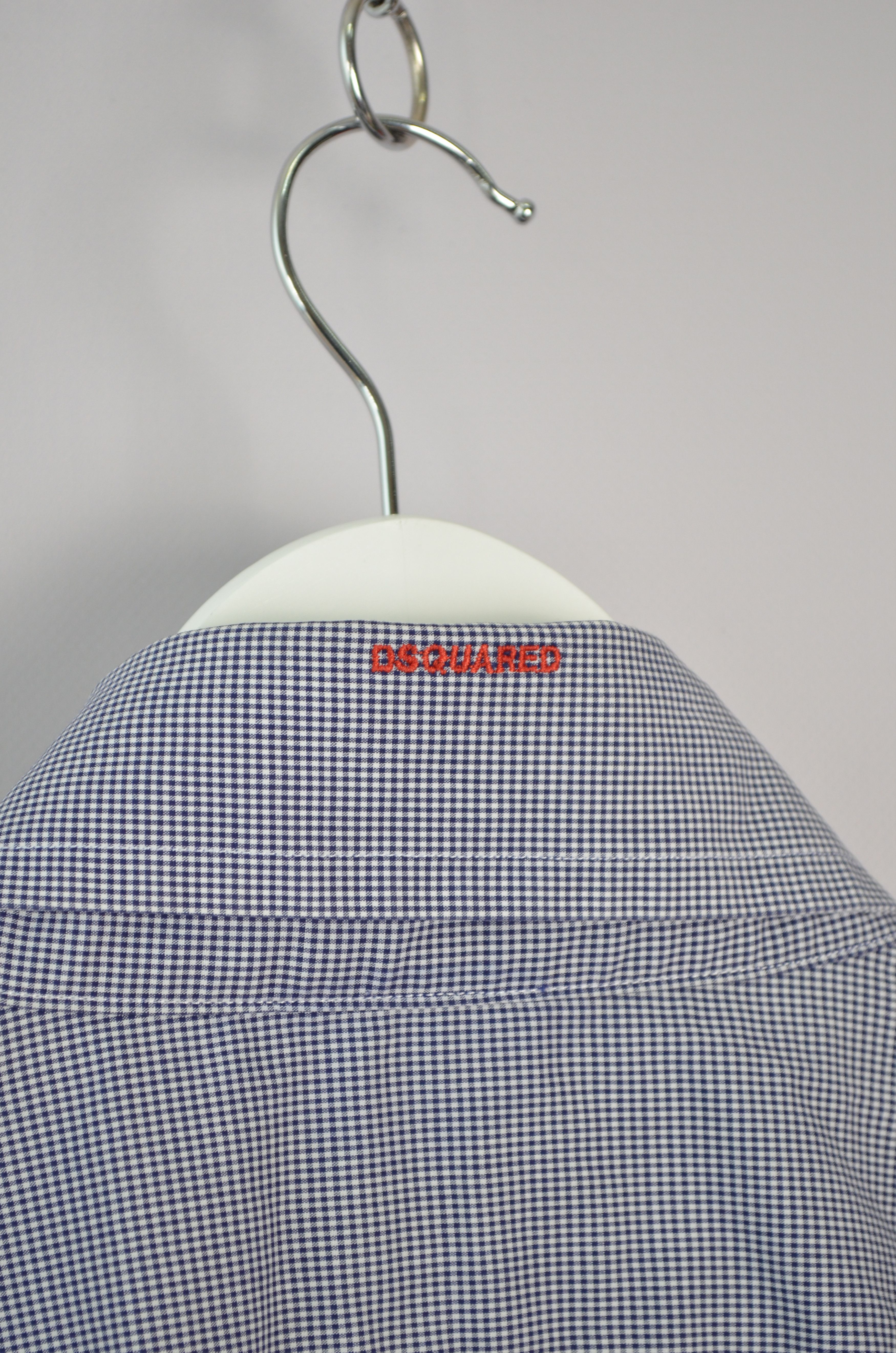 Designer × Dsquared2 Dsquared2 Check White Blue L/S Shirt Size S/M Designer Size US M / EU 48-50 / 2 - 16 Thumbnail
