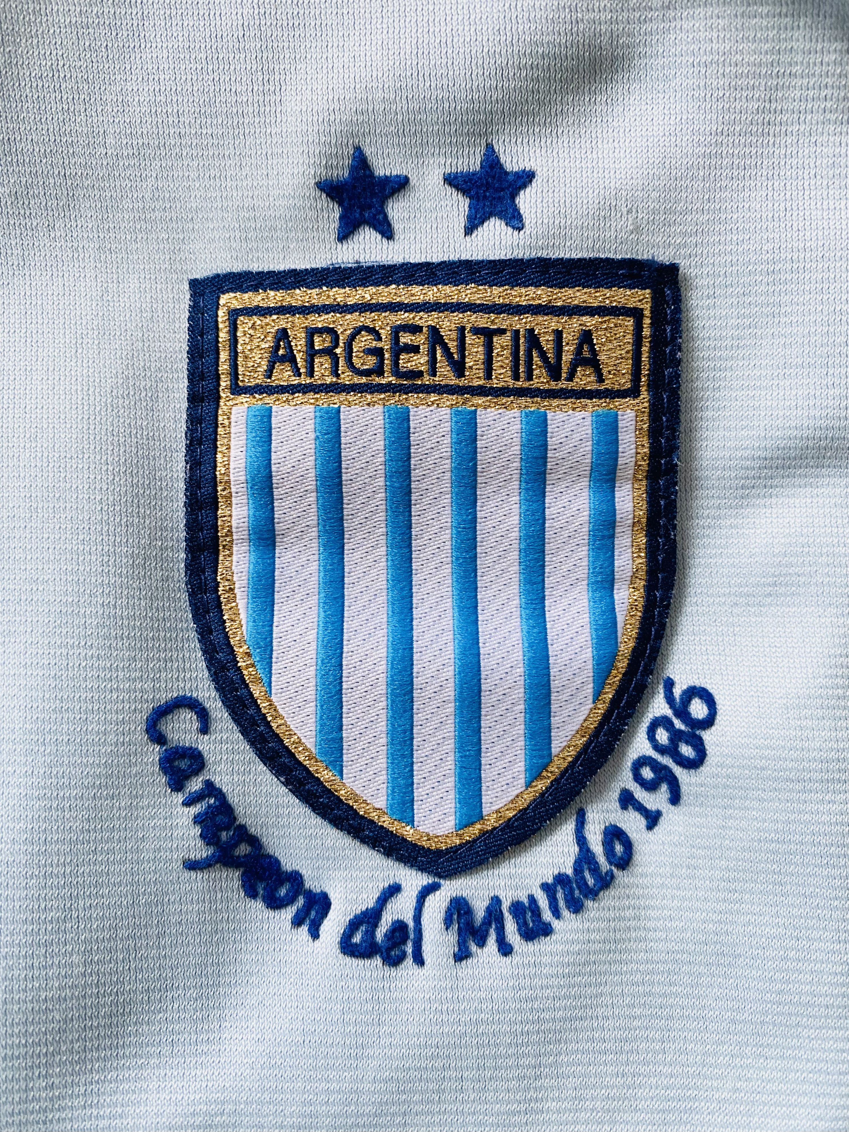 Le Coq Sportif Argentina 1986 Mexico World Cup Training Jacket Maradona Size US M / EU 48-50 / 2 - 6 Thumbnail