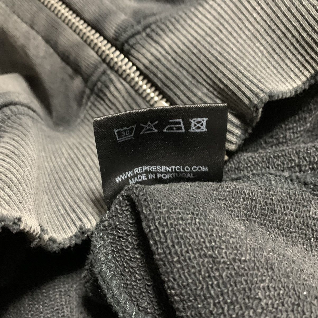 Represent Clo. Represent Small Blanks Hoodie Zip Vintage Grey Distressed Size US S / EU 44-46 / 1 - 8 Thumbnail