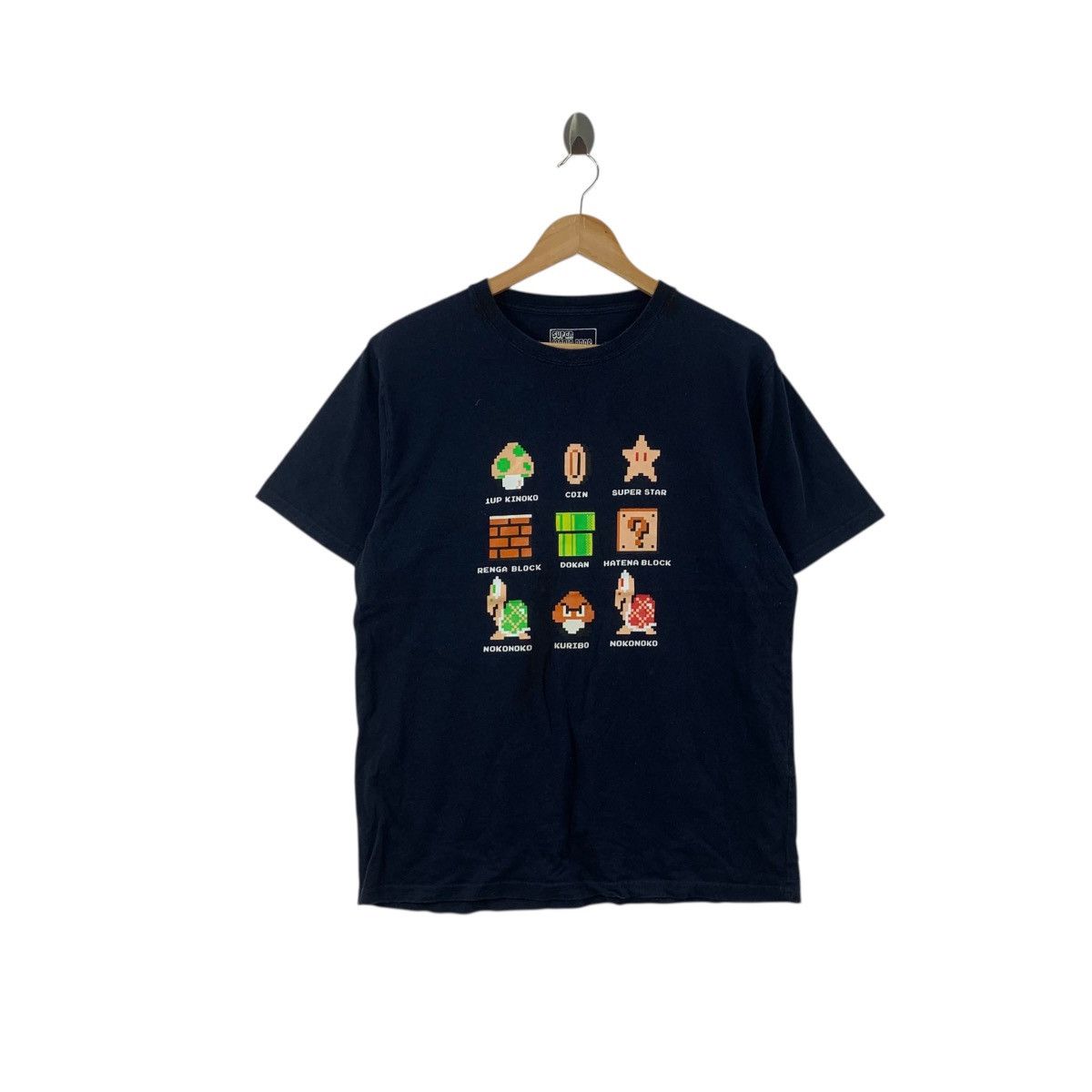 Vintage SUPER MARIO BROS Nintendo Video Game Switch Tee Shirt Top Size US L / EU 52-54 / 3 - 1 Thumbnail