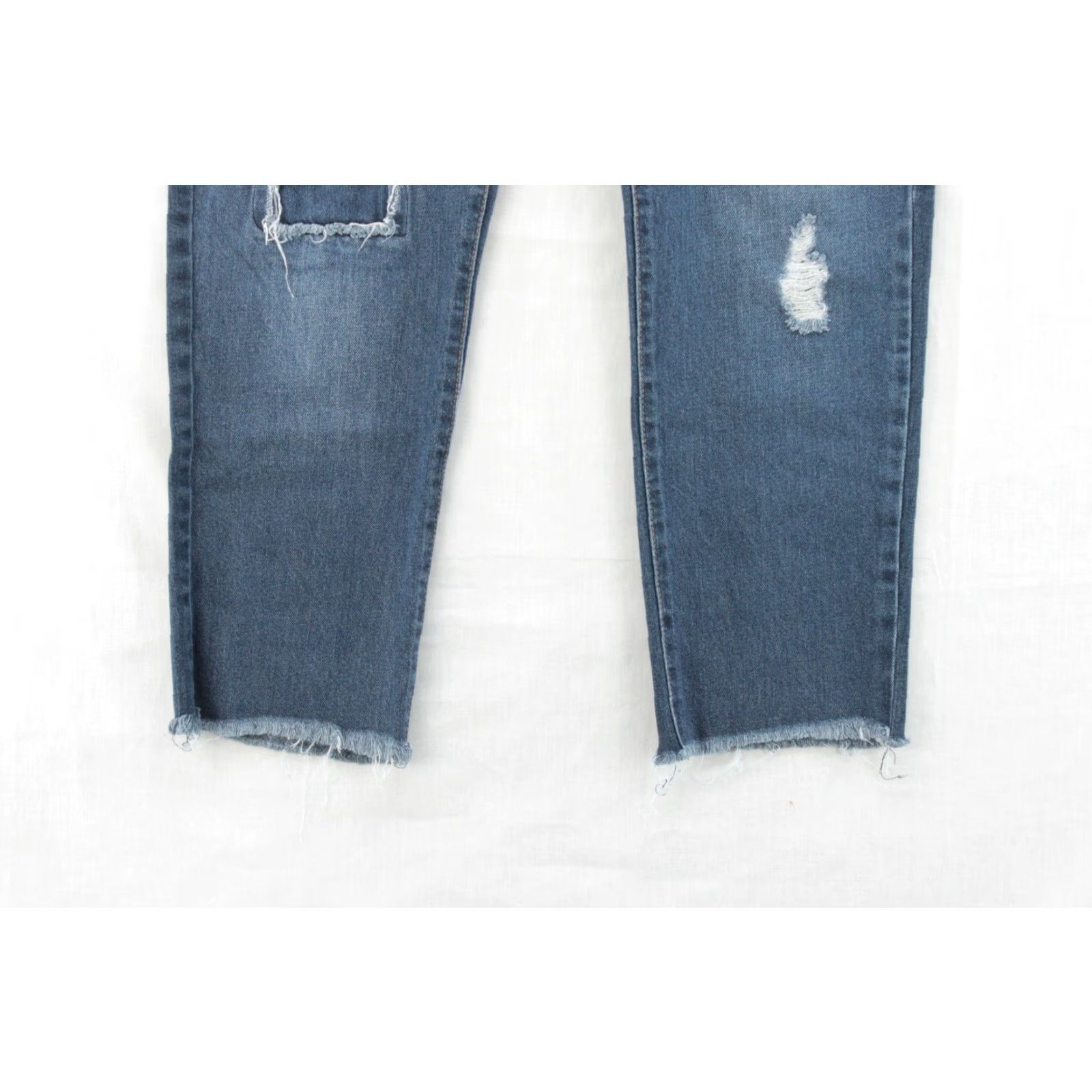 Juicy Couture Juicy Couture Jeans Women's 14 Blue Distressed Casual Street Wear Party Office Size 36" / US 14 / IT 50 - 3 Thumbnail