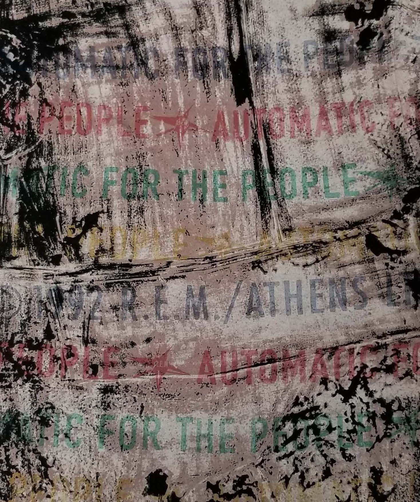 Band Tees × R.E.M. × Vintage 1992 R.E.M. ''Automatic for the People'' T-Shirts Size US XL / EU 56 / 4 - 4 Thumbnail