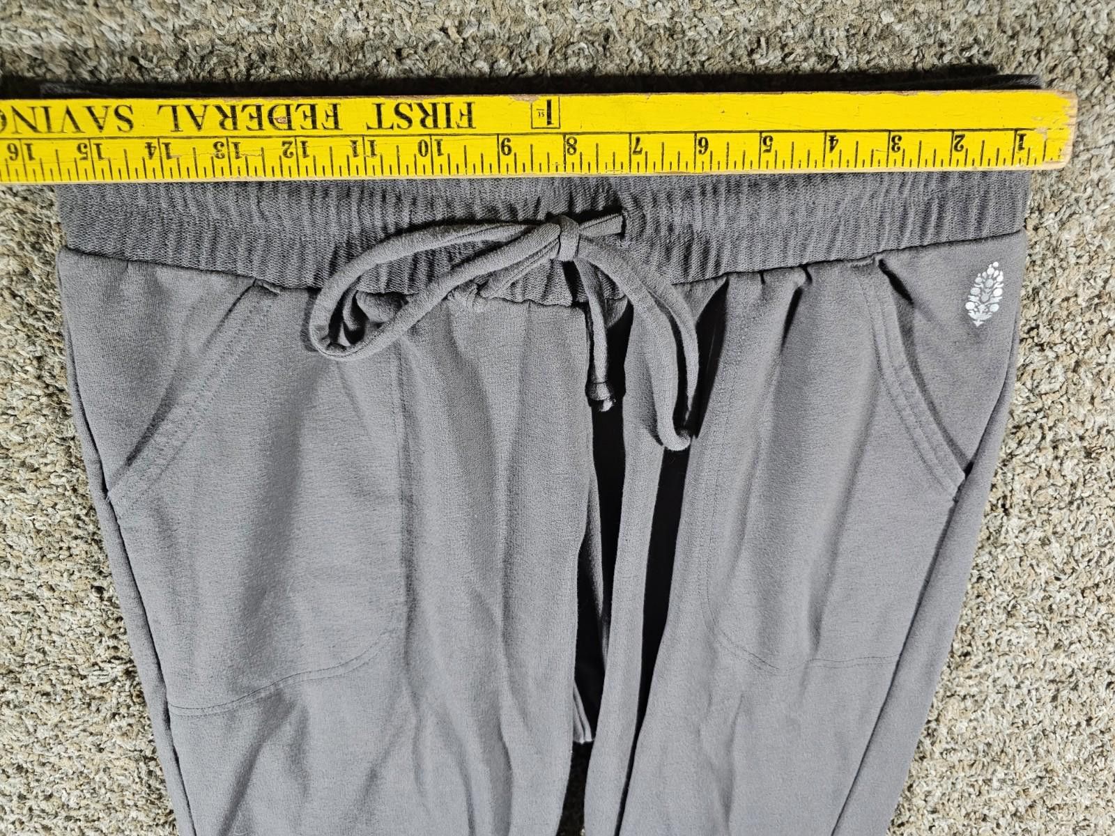 Free People FP Movement Gray Sweatpants L Size 36" / US 14 / IT 50 - 3 Thumbnail