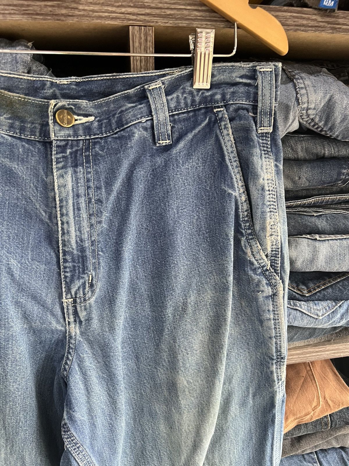 Carhartt 🔥Very Rare Vintage Carhartt Samples Carpenter Pant Size US 33 - 7 Thumbnail