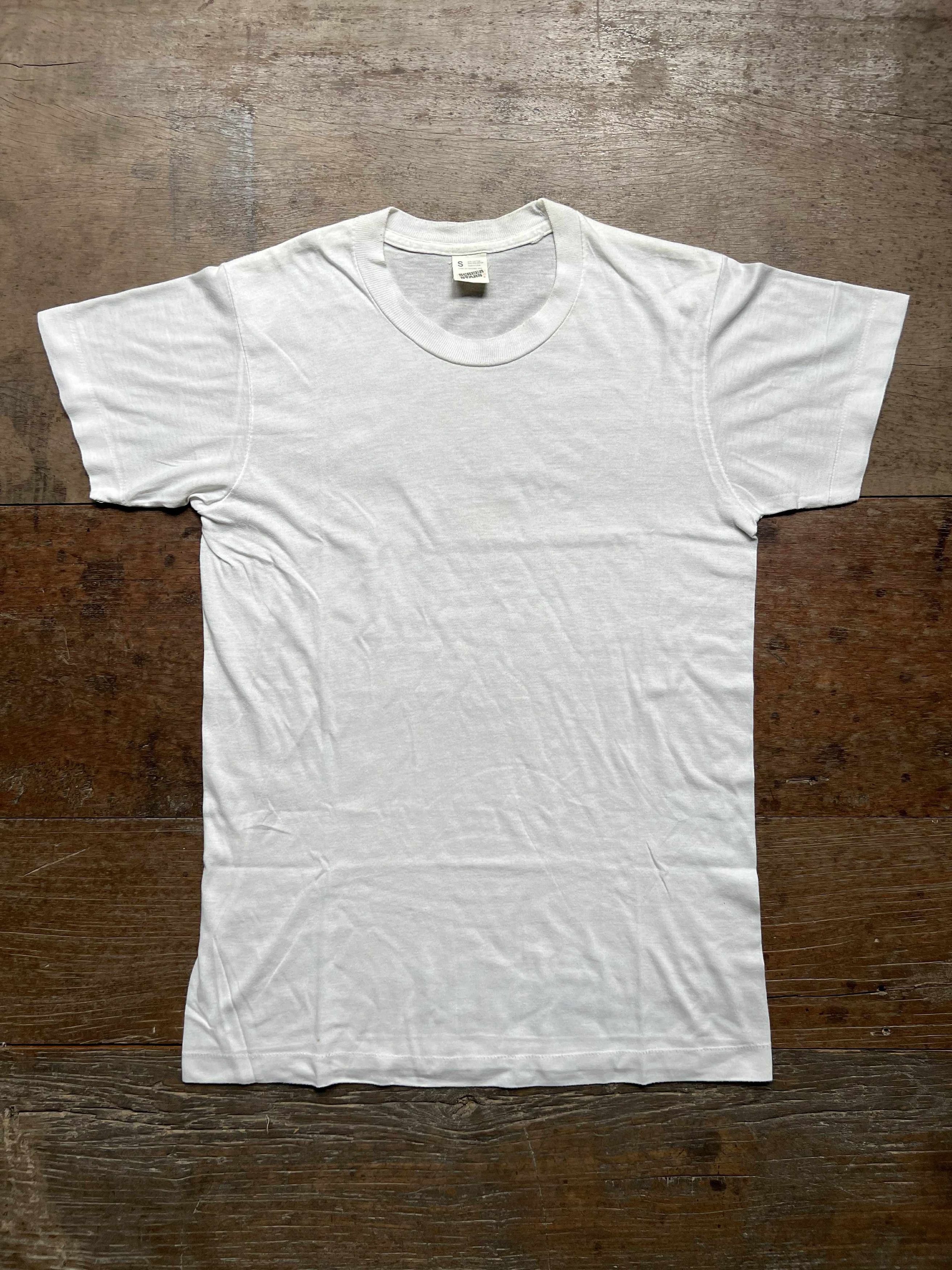 Vintage Vintage '82 Screen Stars 50/50 White Tee — Made in USA Size US S / EU 44-46 / 1 - 1 Thumbnail