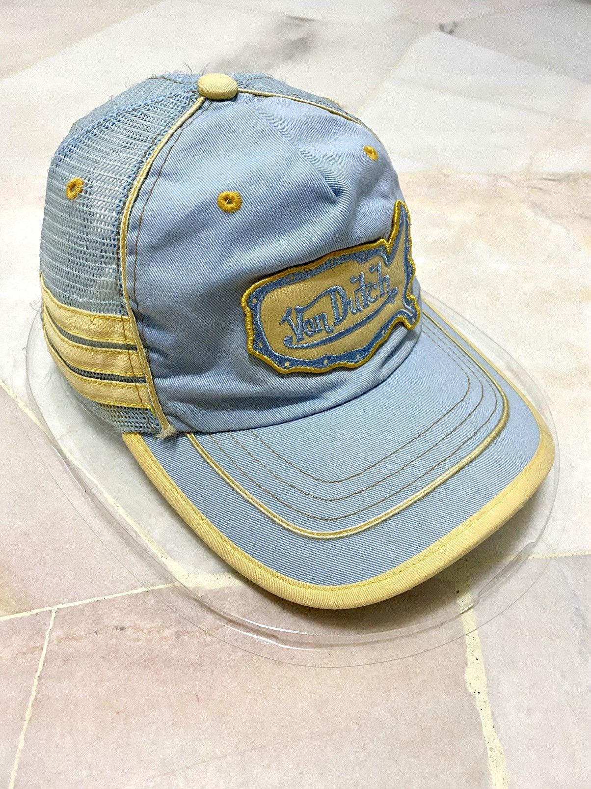 Von Dutch Vintage Von Dutch Three Stripes Trucker cap Size ONE SIZE - 1 Thumbnail