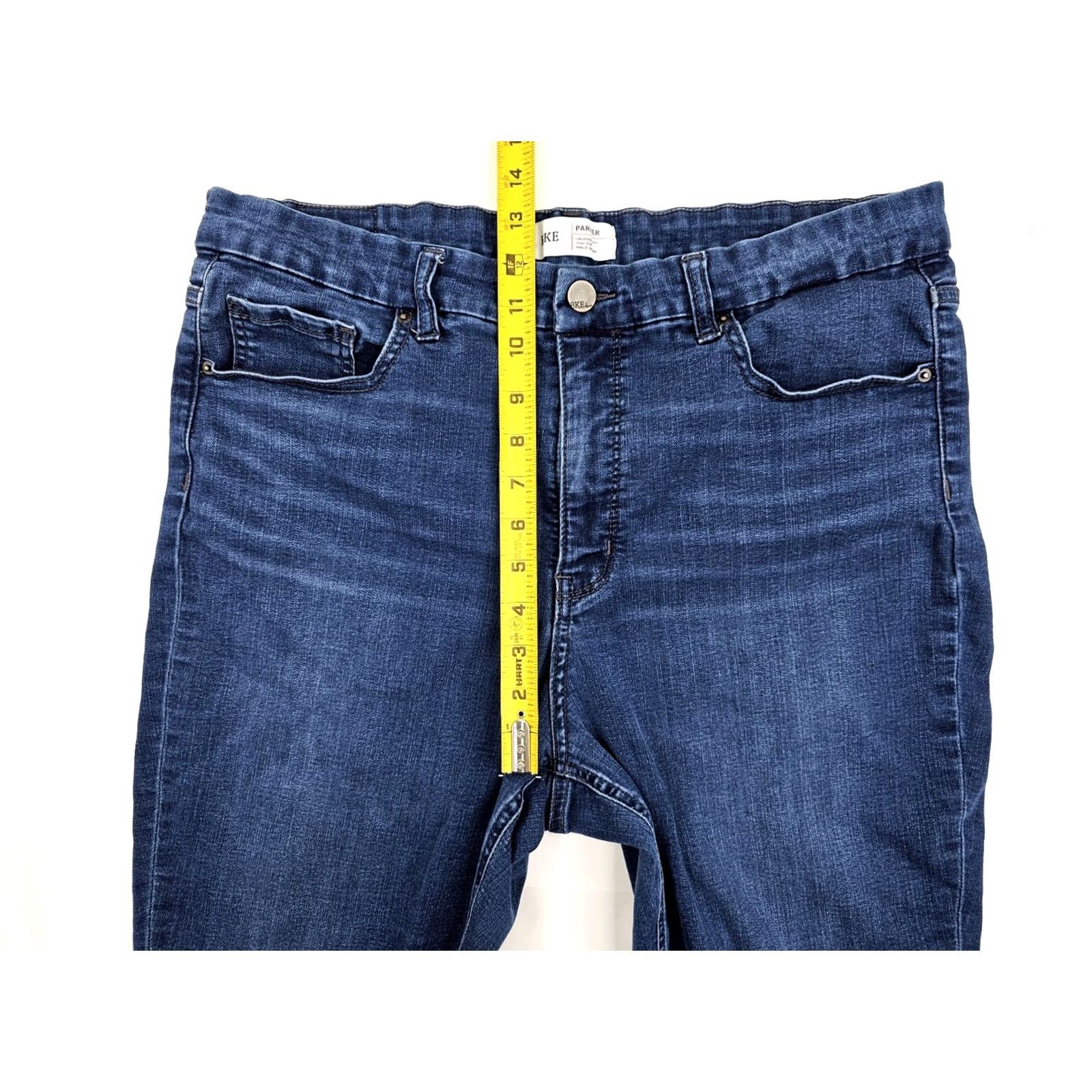 Vintage Buckle Parker High Rise Skinny Ankle Jeans Women 36 Blue Stretch Denim 28" Inseam Buckle BKE Parker Size 25" / US 0 / IT 36 - 4 Thumbnail