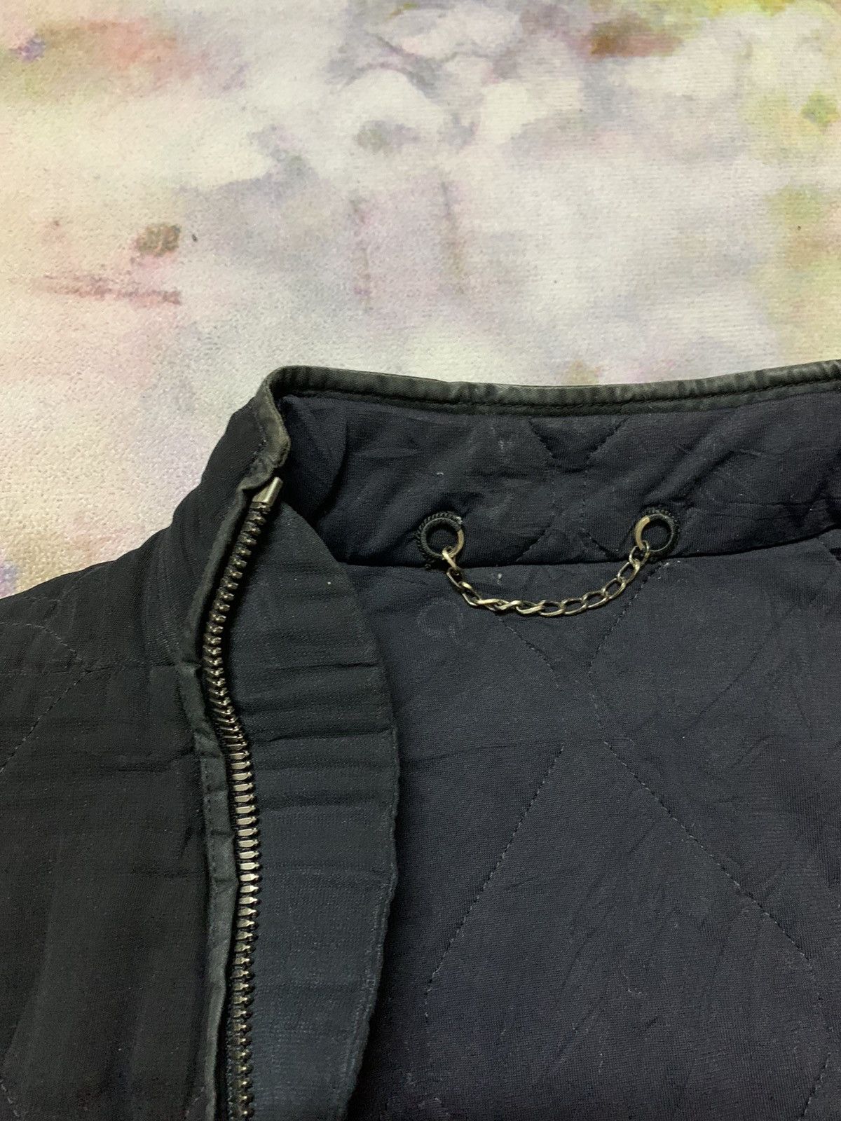 Balenciaga AW09’ BALENCIAGA PARIS Quilted Assymetrical Zip-Up Jacket Size US S / EU 44-46 / 1 - 14 Thumbnail