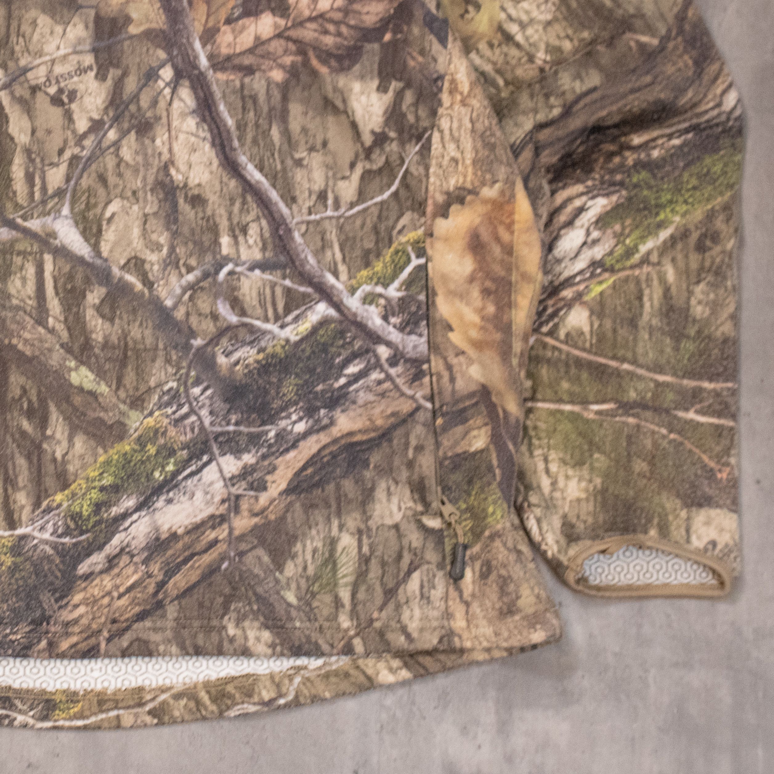 Mossy Oaks Y2K Style Mossy Oak Camo Zipper Pocket Oversize Hoodie Size US XXL / EU 58 / 5 - 3 Thumbnail