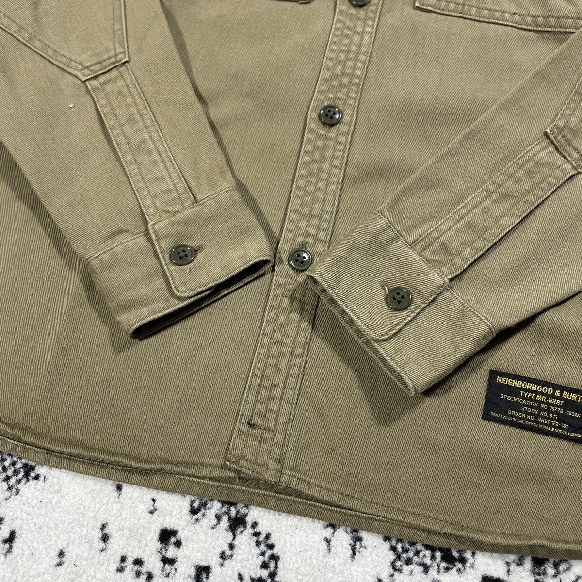 Neighborhood NEIGHBORHOOD X BURTON TACTICAL SHIRT LS Size US M / EU 48-50 / 2 - 7 Thumbnail