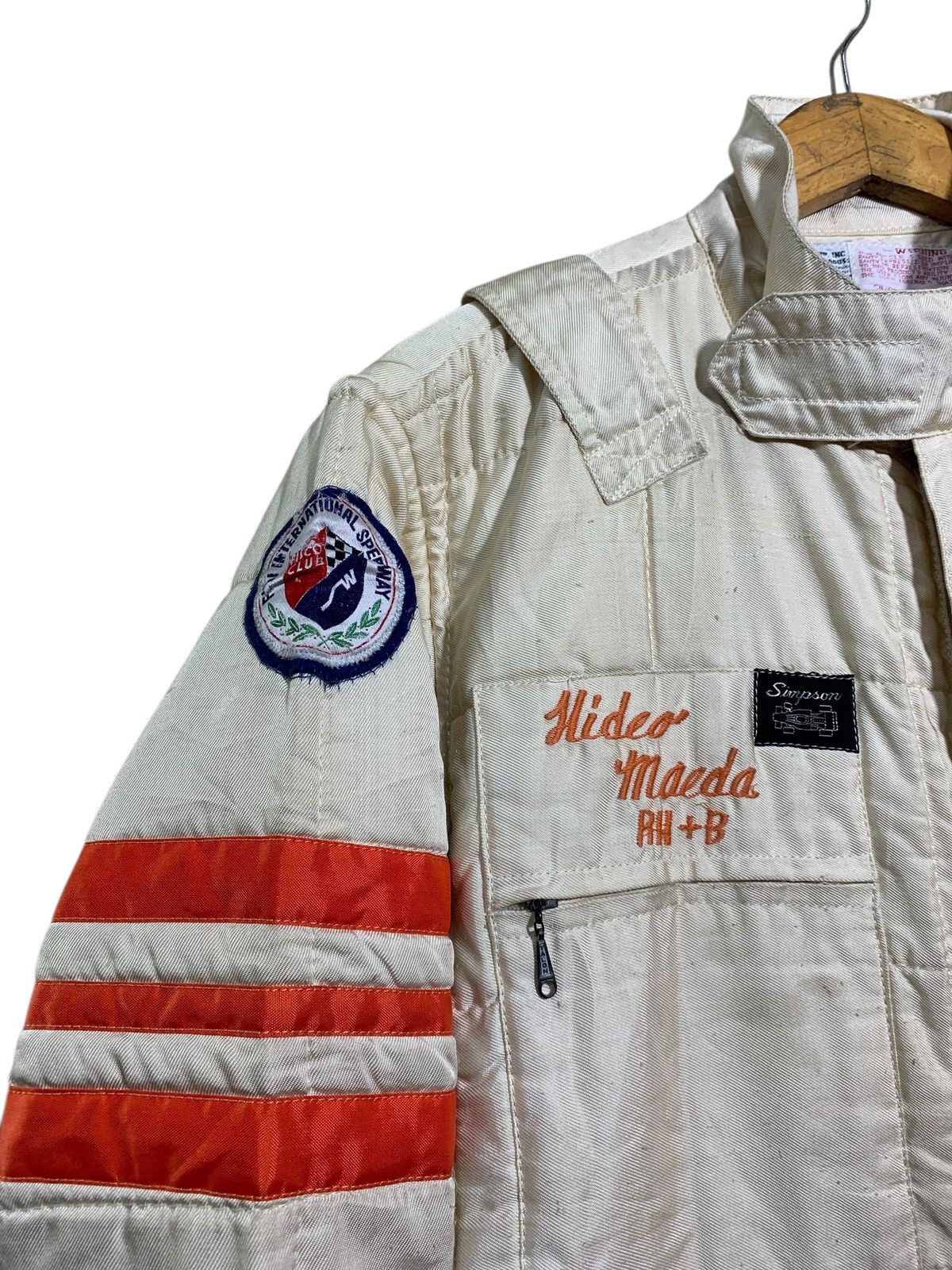 Racer Worldwide 🔥VTG SIMPSON RACING SUIT COVERALL W34 Size US M / EU 48-50 / 2 - 5 Thumbnail